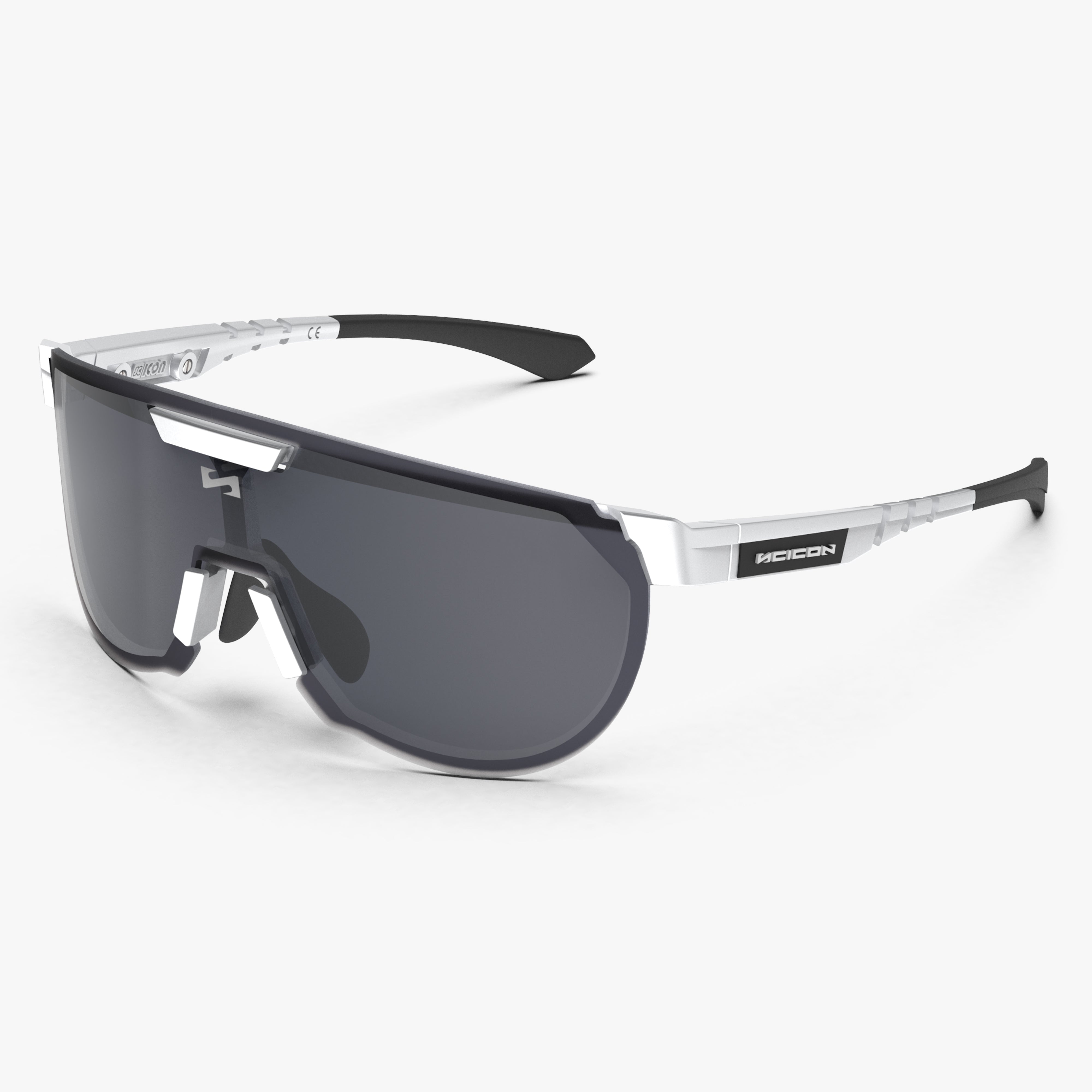 Black/Red Aerotrail Sport Sunglasses | Scicon Sports