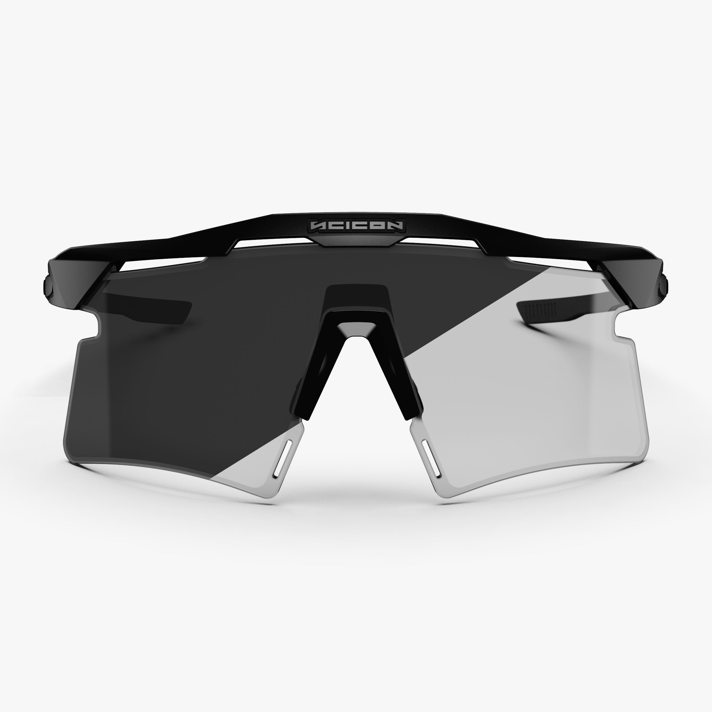 Aeroshade Titanium Black Matte Photochromic Grey front