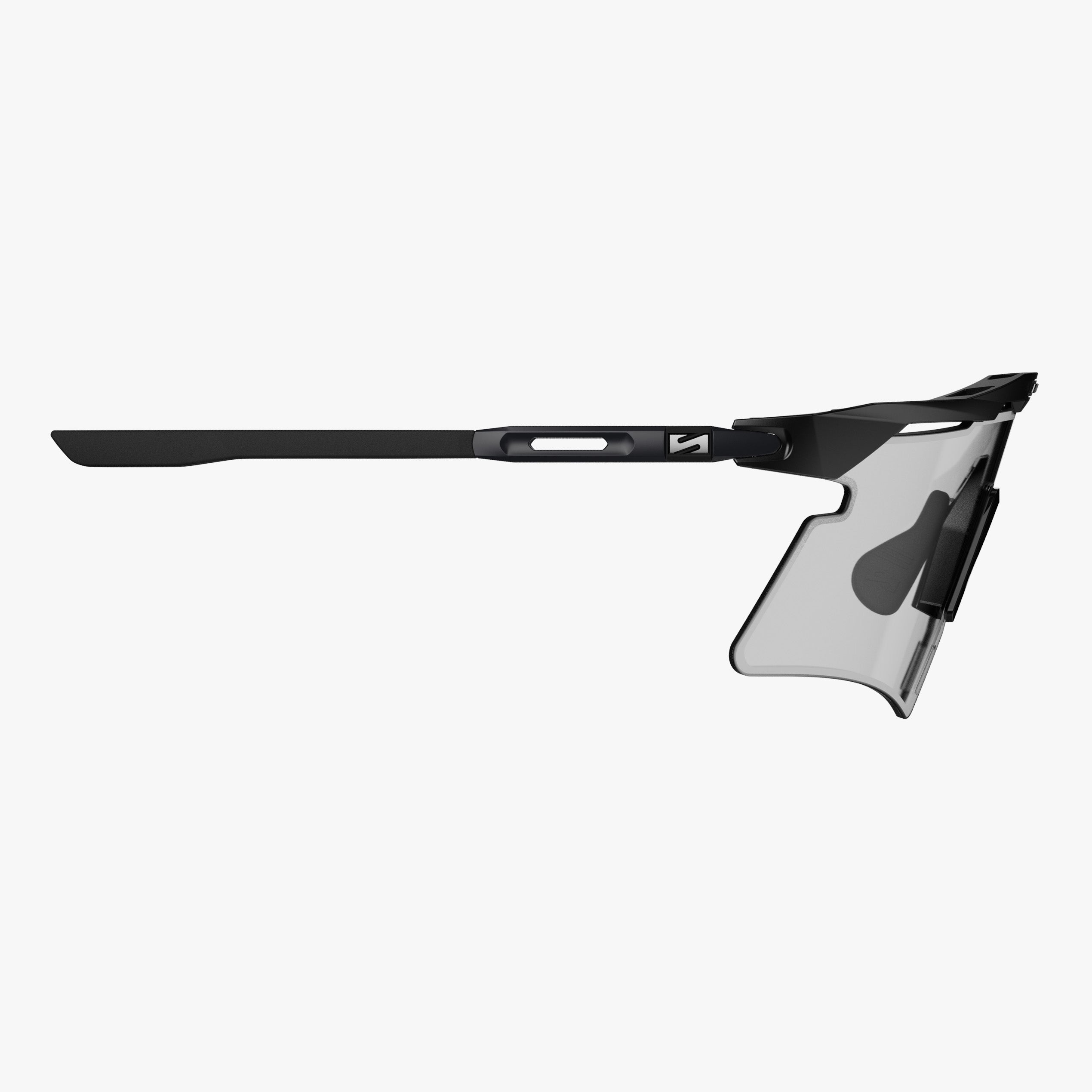Aeroshade Titanium Black Matte Photochromic Grey side