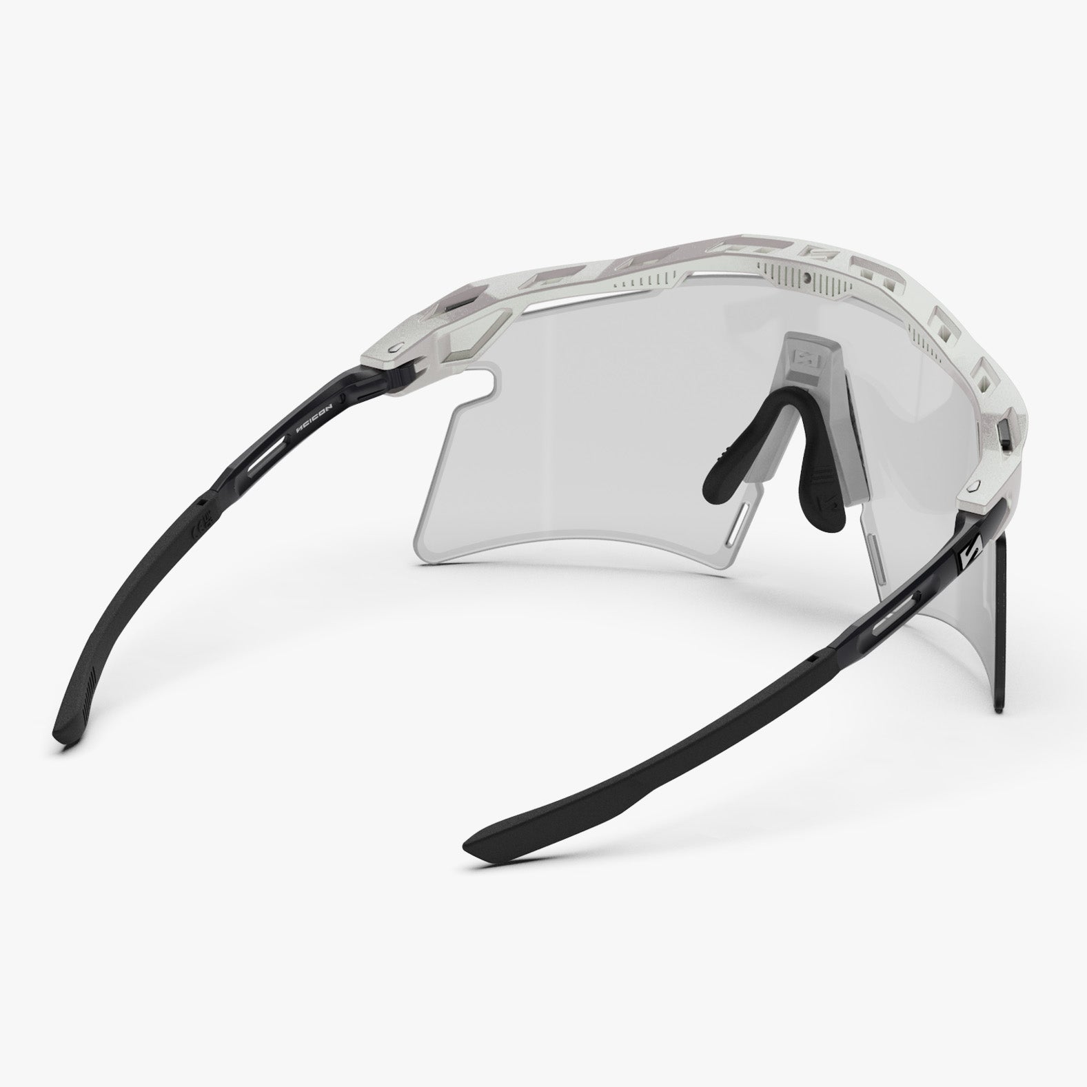 Aeroshade Titanium White Matte Photochromic Grey back