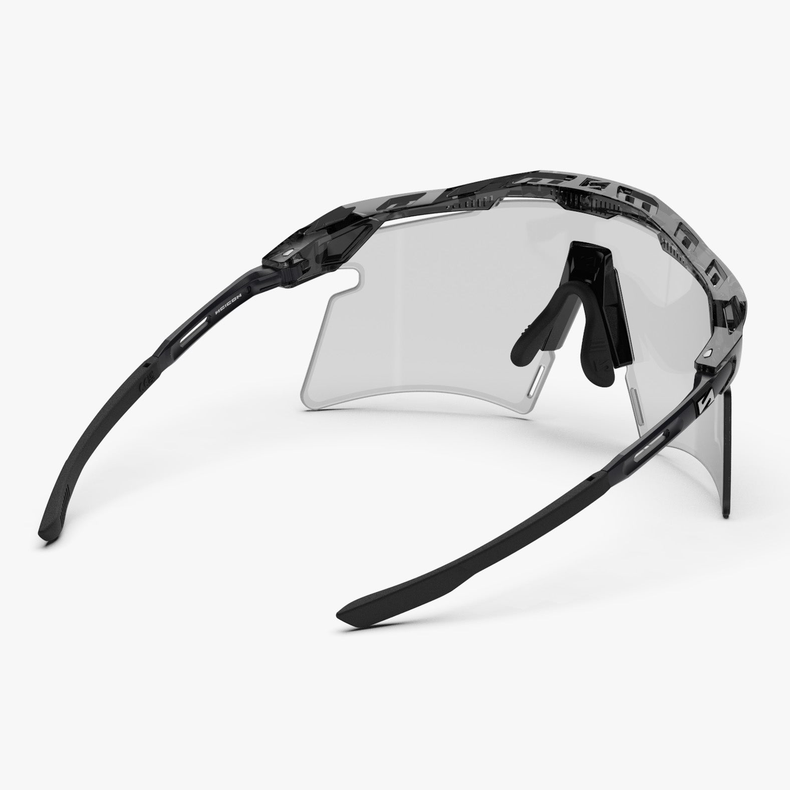 Aeroshade Titanium Crystal Black Photochromic Grey back