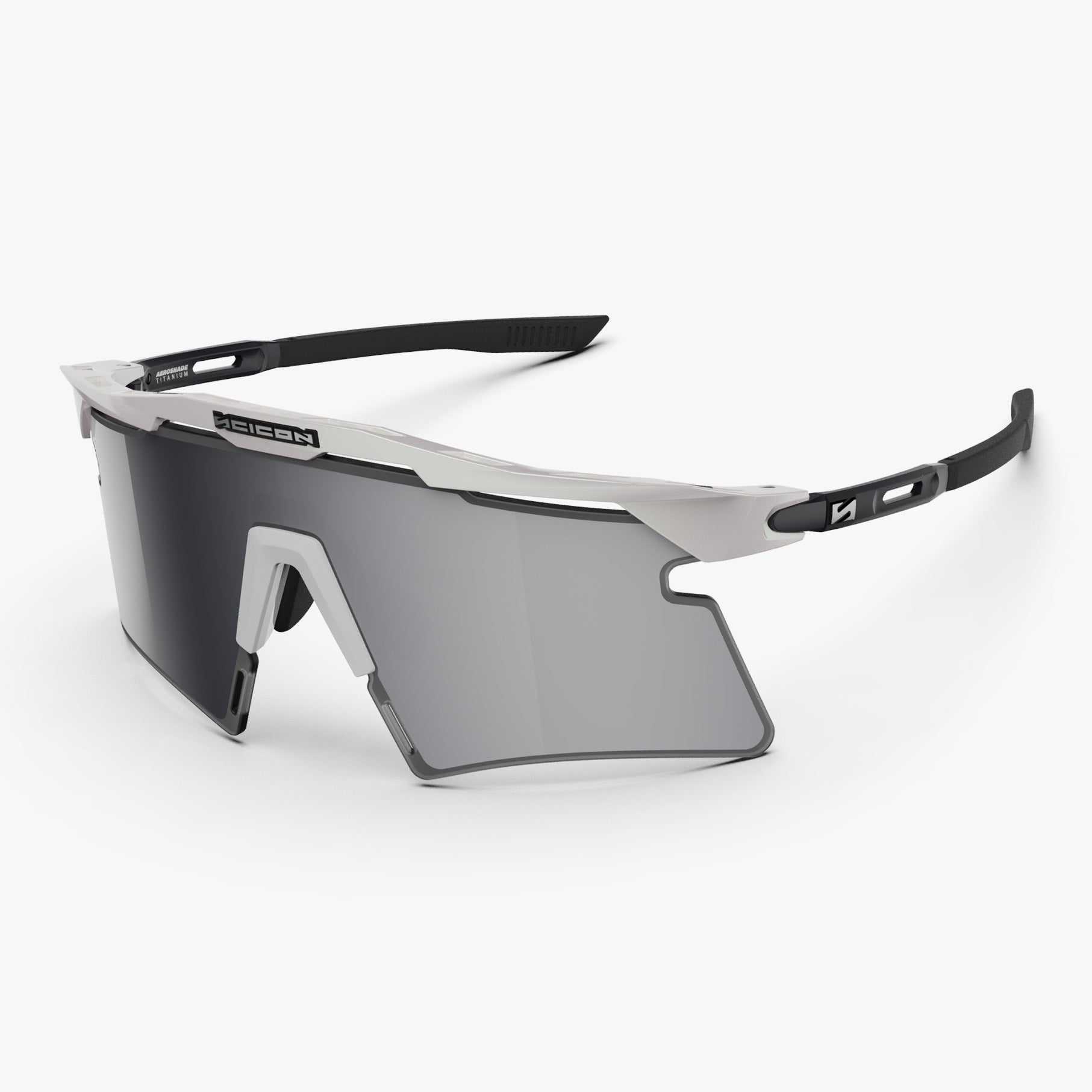 Aeroshade Titanium White Matte MM Silver hero