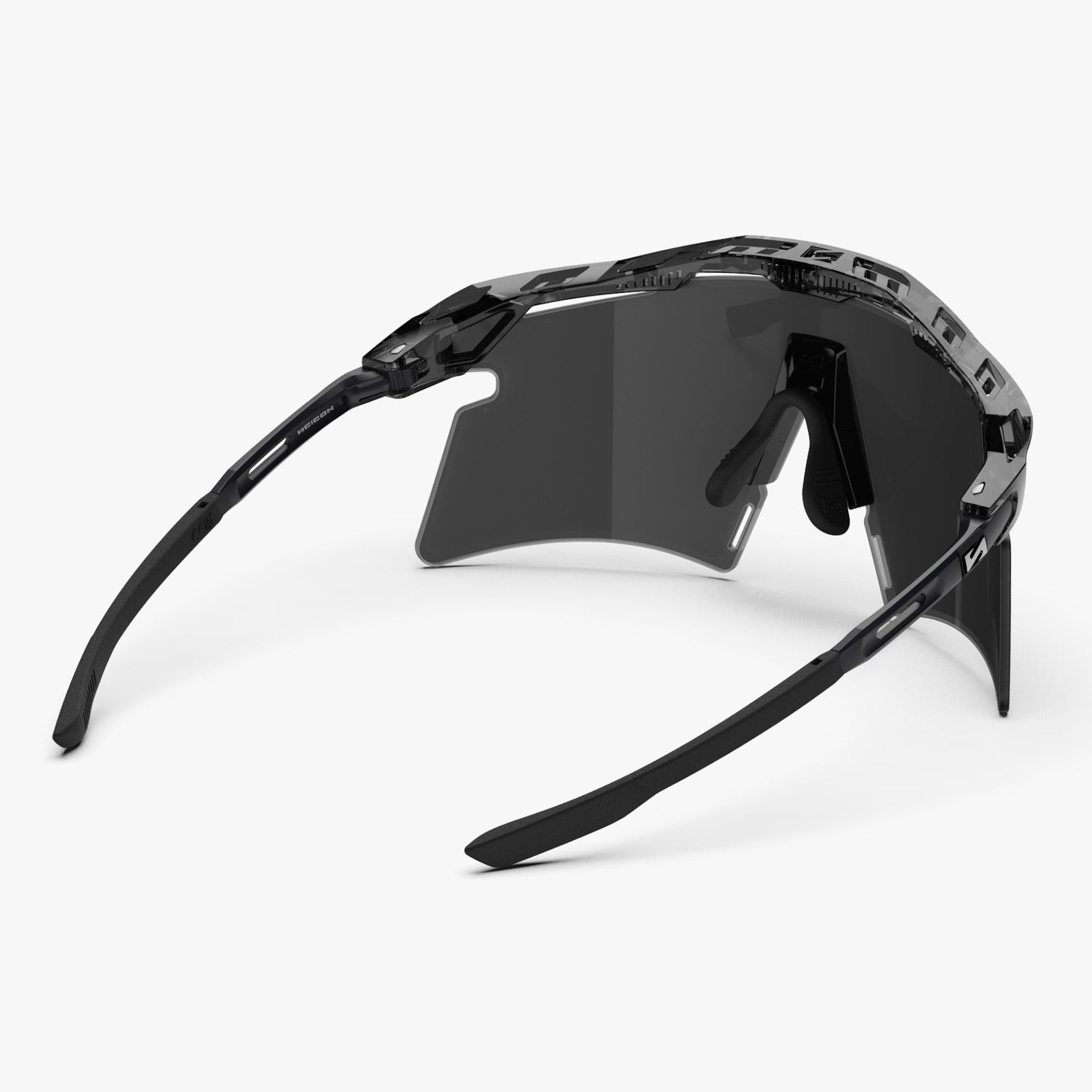 Aeroshade Titanium Crystal Black MM Silver back