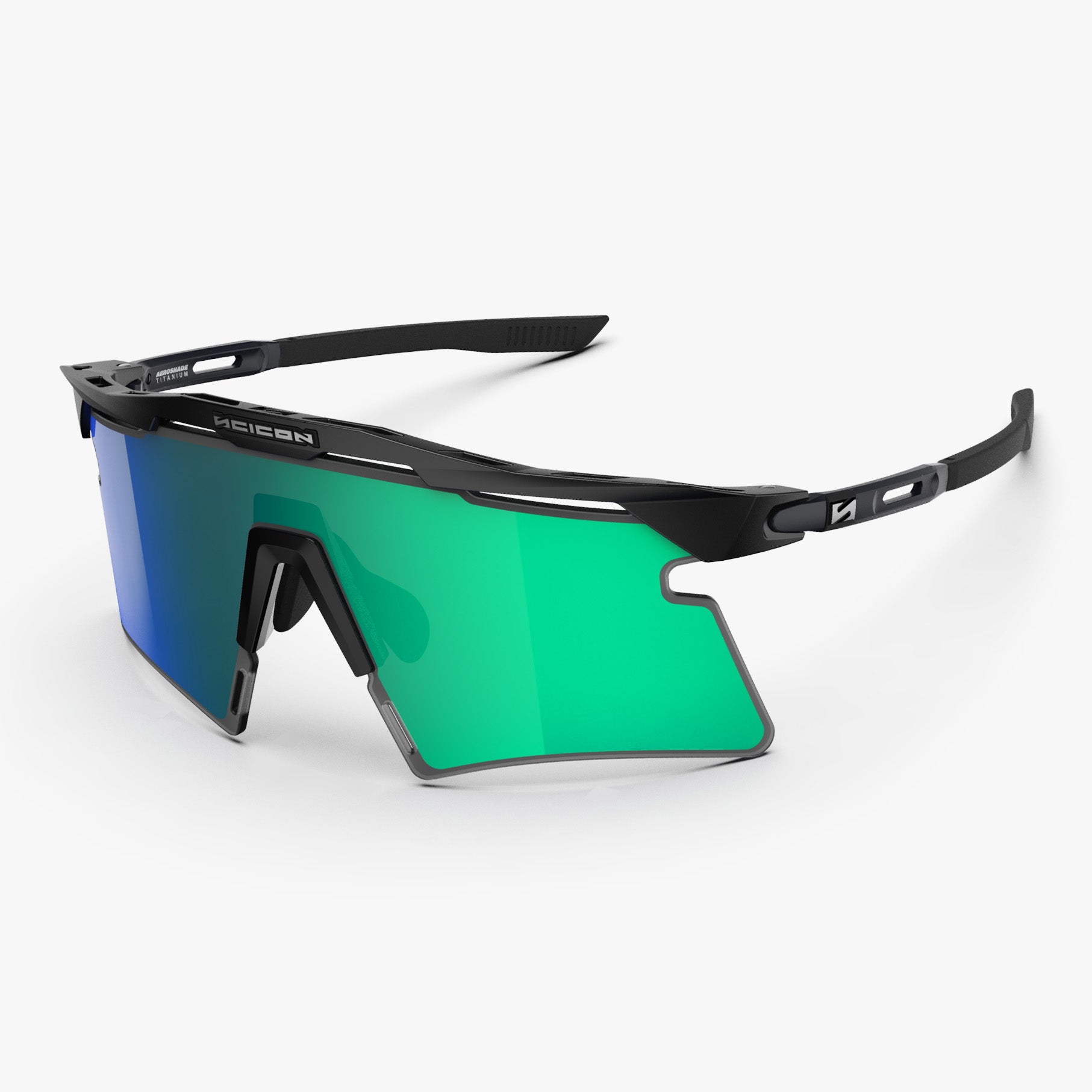 Aeroshade Titanium Black Matte MM Blue Green hero