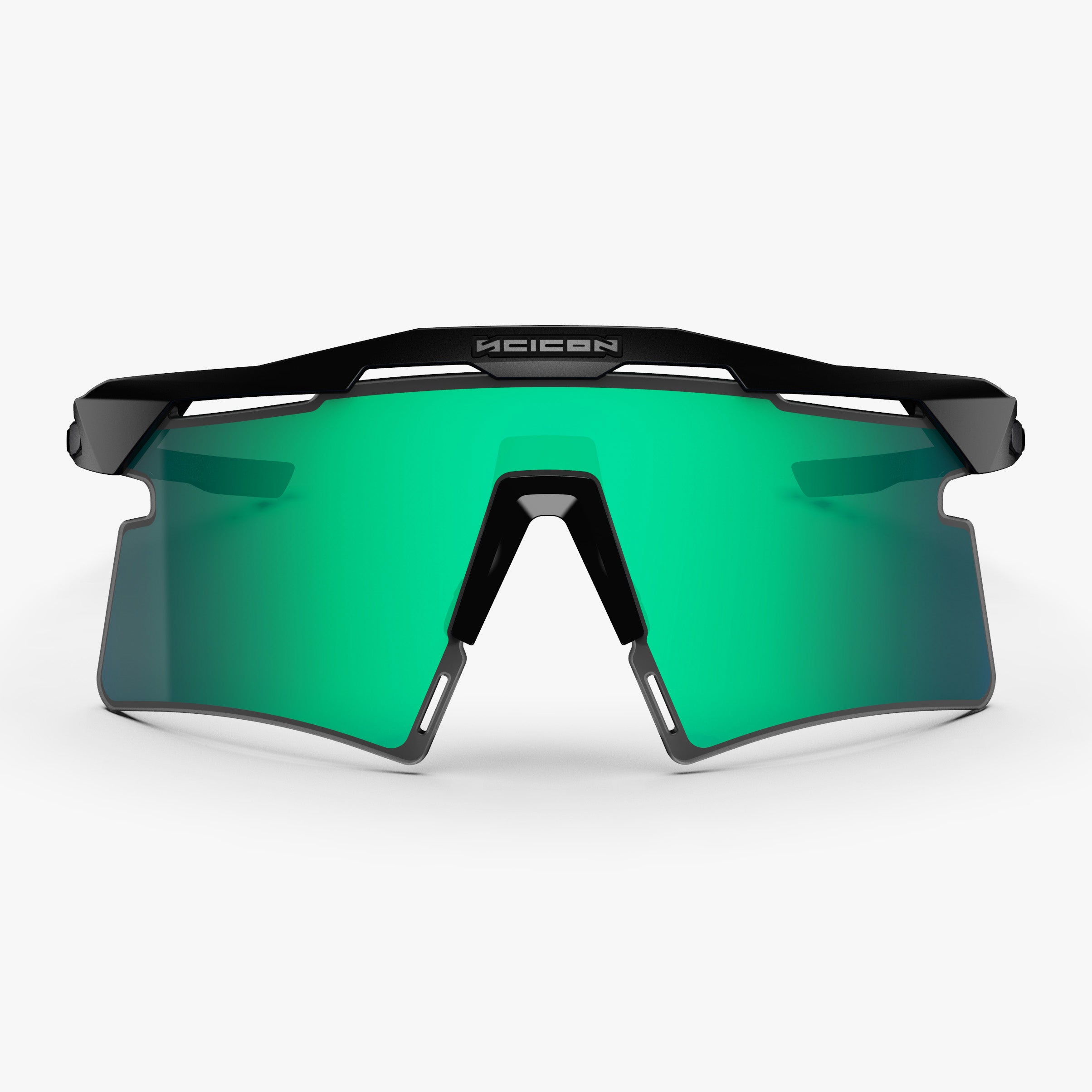 Aeroshade Titanium Black Matte MM Blue Green front