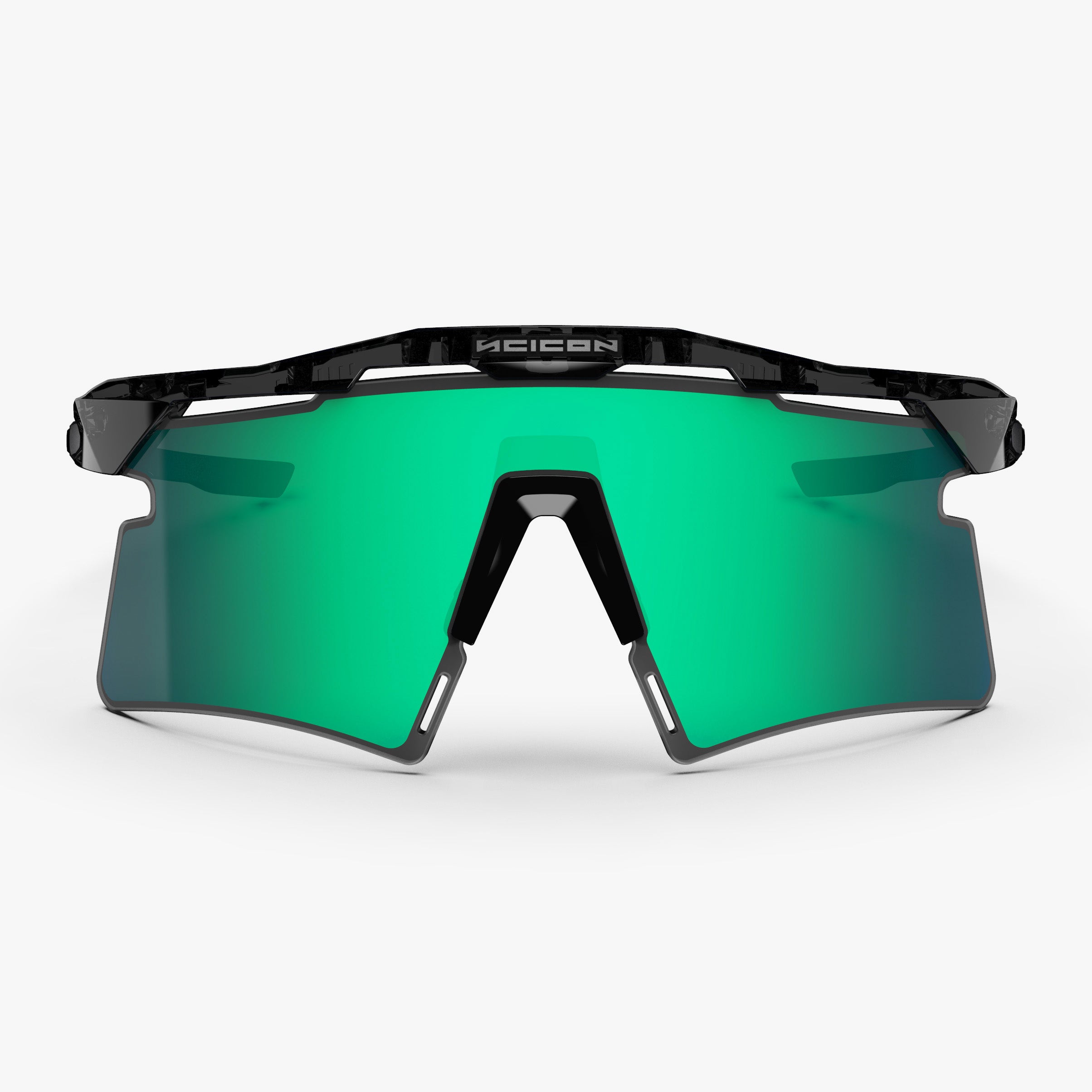 Aeroshade Titanium Crystal Black MM Blue Green front