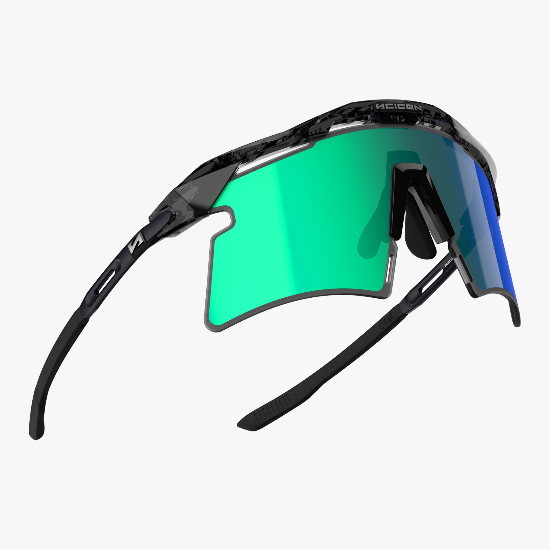 Aeroshade Titanium Crystal Black MM Blue Green fly
