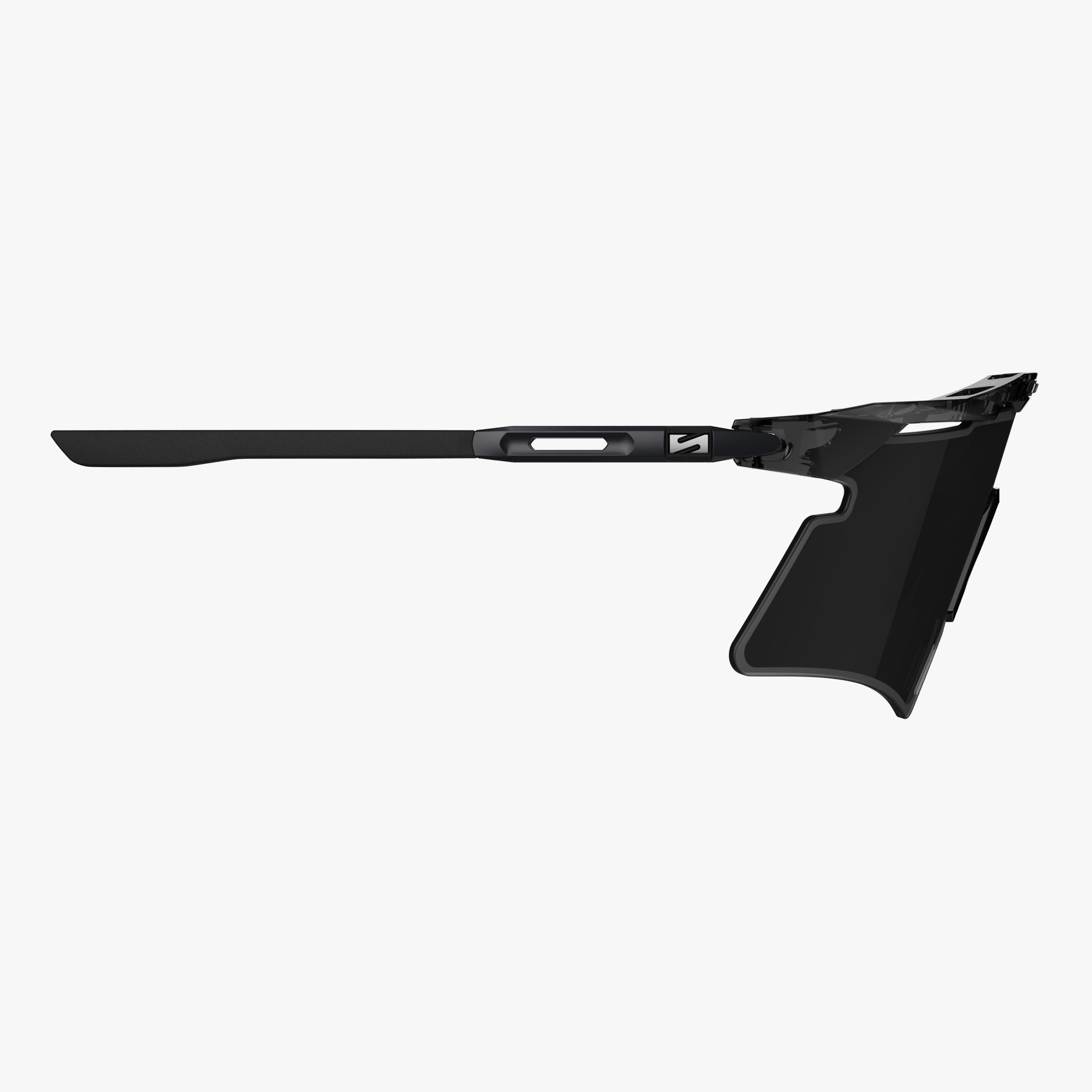 Aeroshade Titanium Crystal Black Smoke side