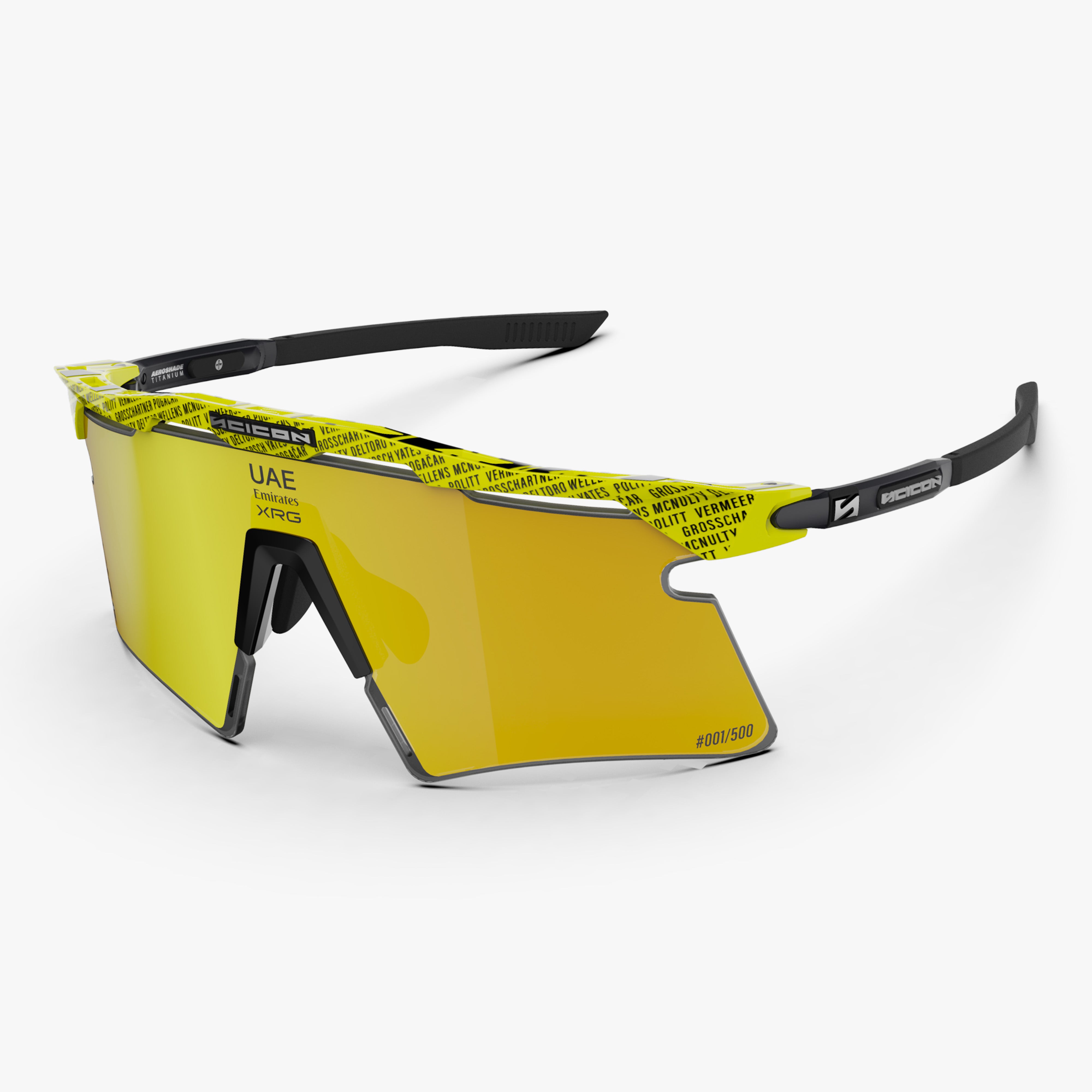 Aeroshade 2.0 Titanium 5 Tour Sport Sunglasses | Scicon Sports