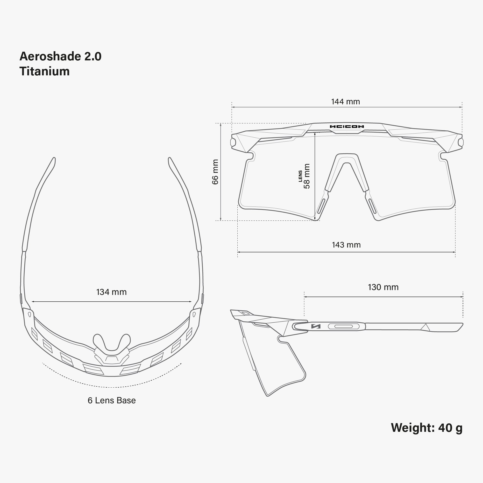 AEROSHADE 2.0 TITANIUM
