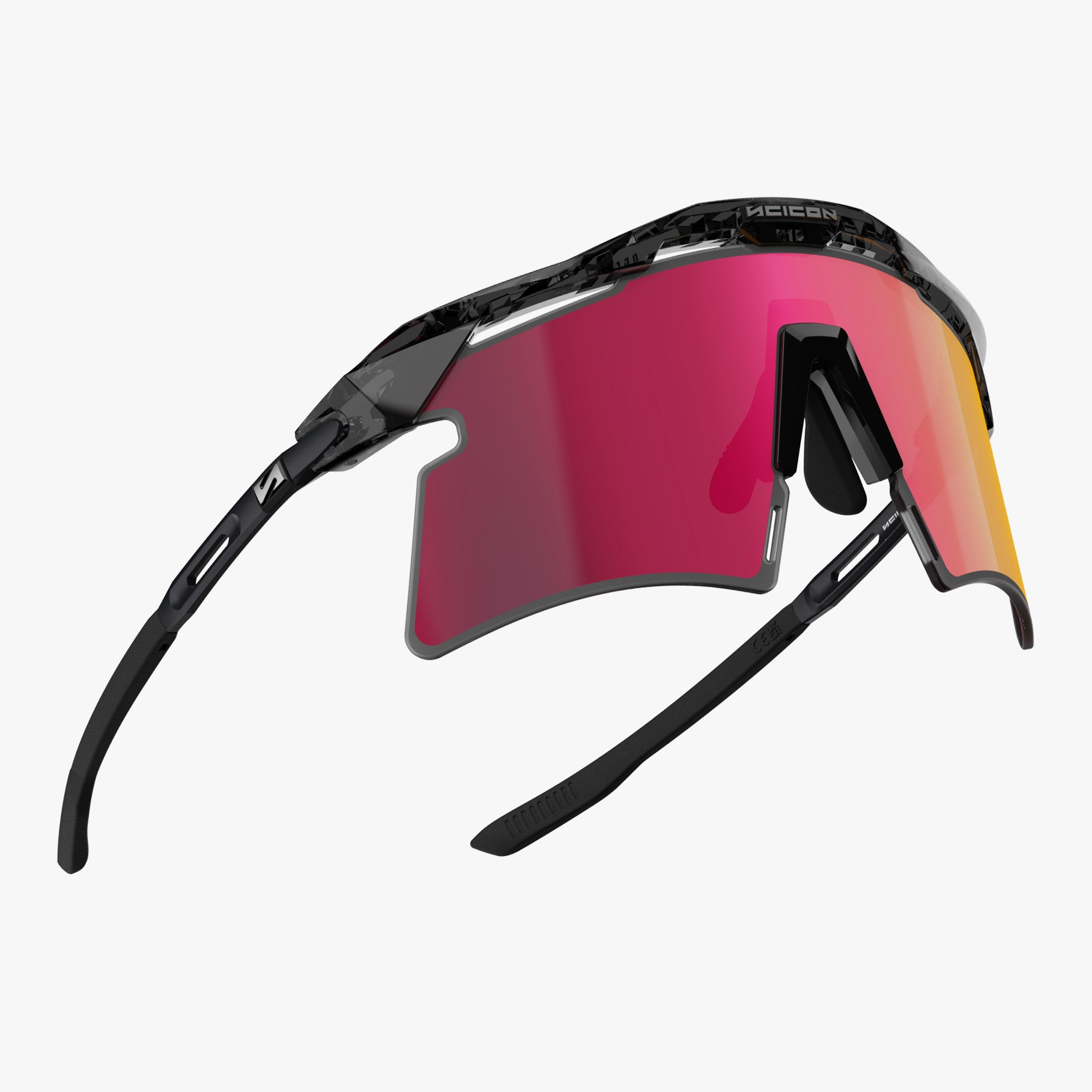 Aeroshade Titanium Crystal Black Sunburst fly