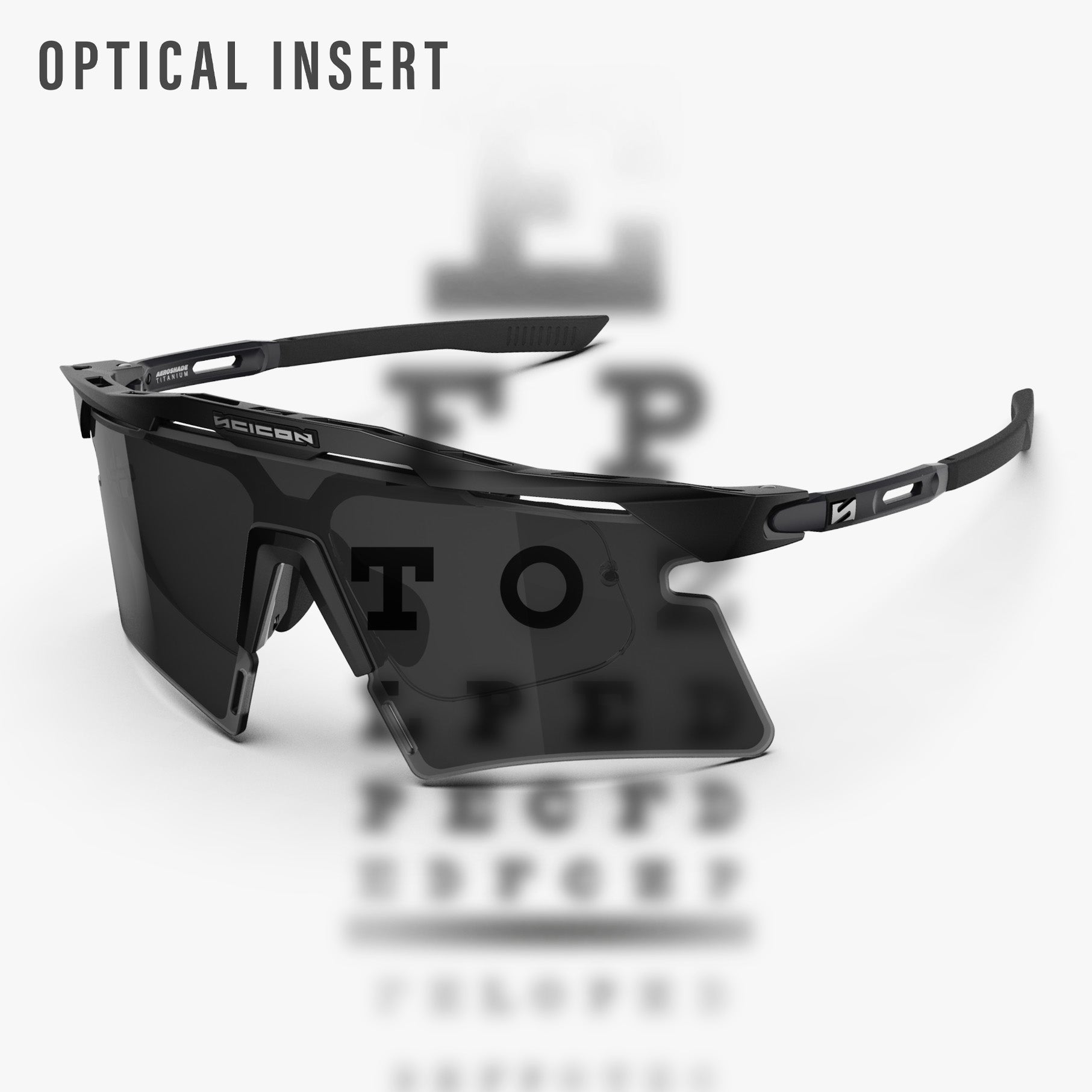 Aeroshade Titanium Optical Adapter Smoke hero