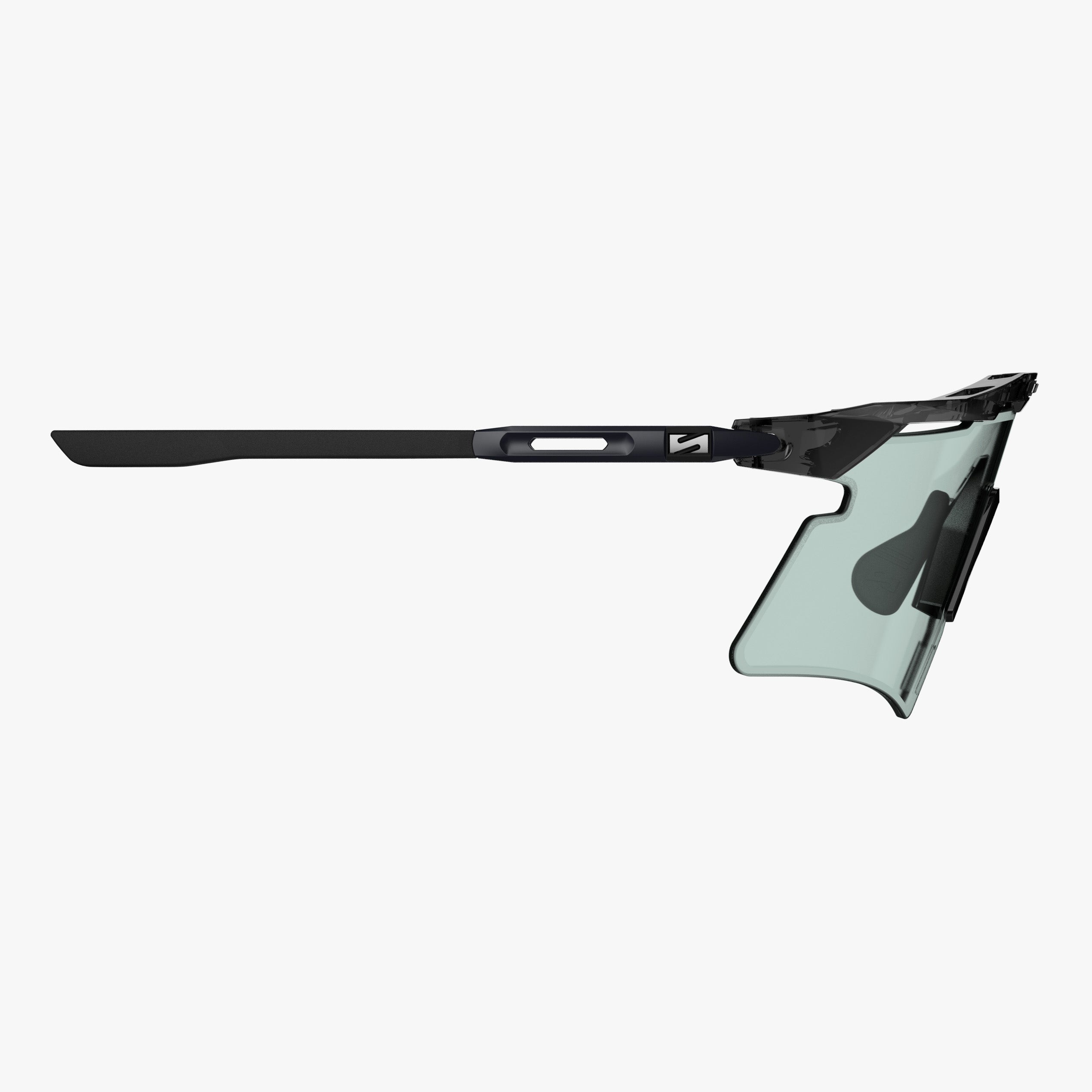 Aeroshade Titanium Crystal Black Photochromic Blue Green side