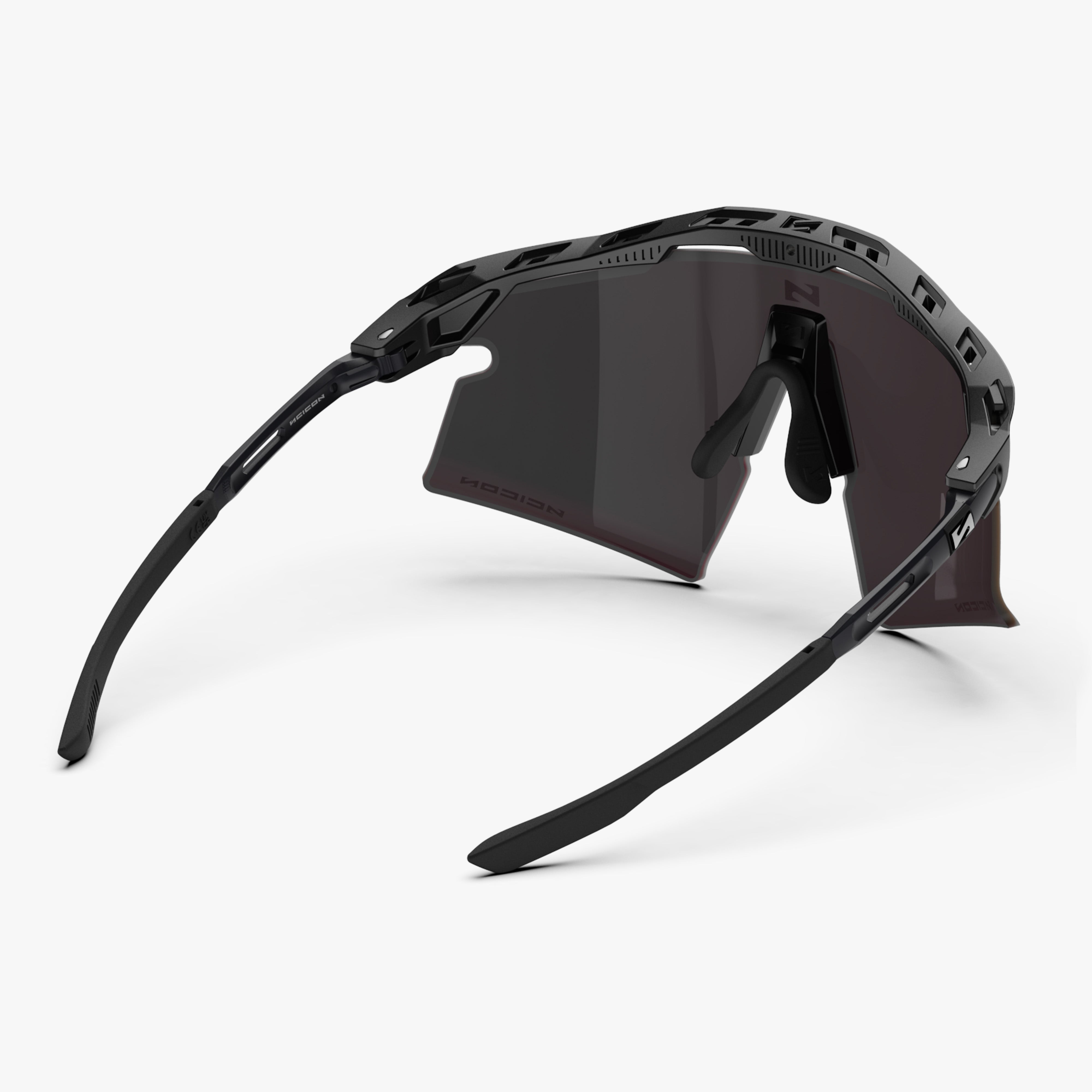 Aeroshade 2.0 Titanium Strake Matte Black Multimirror Sunburst back