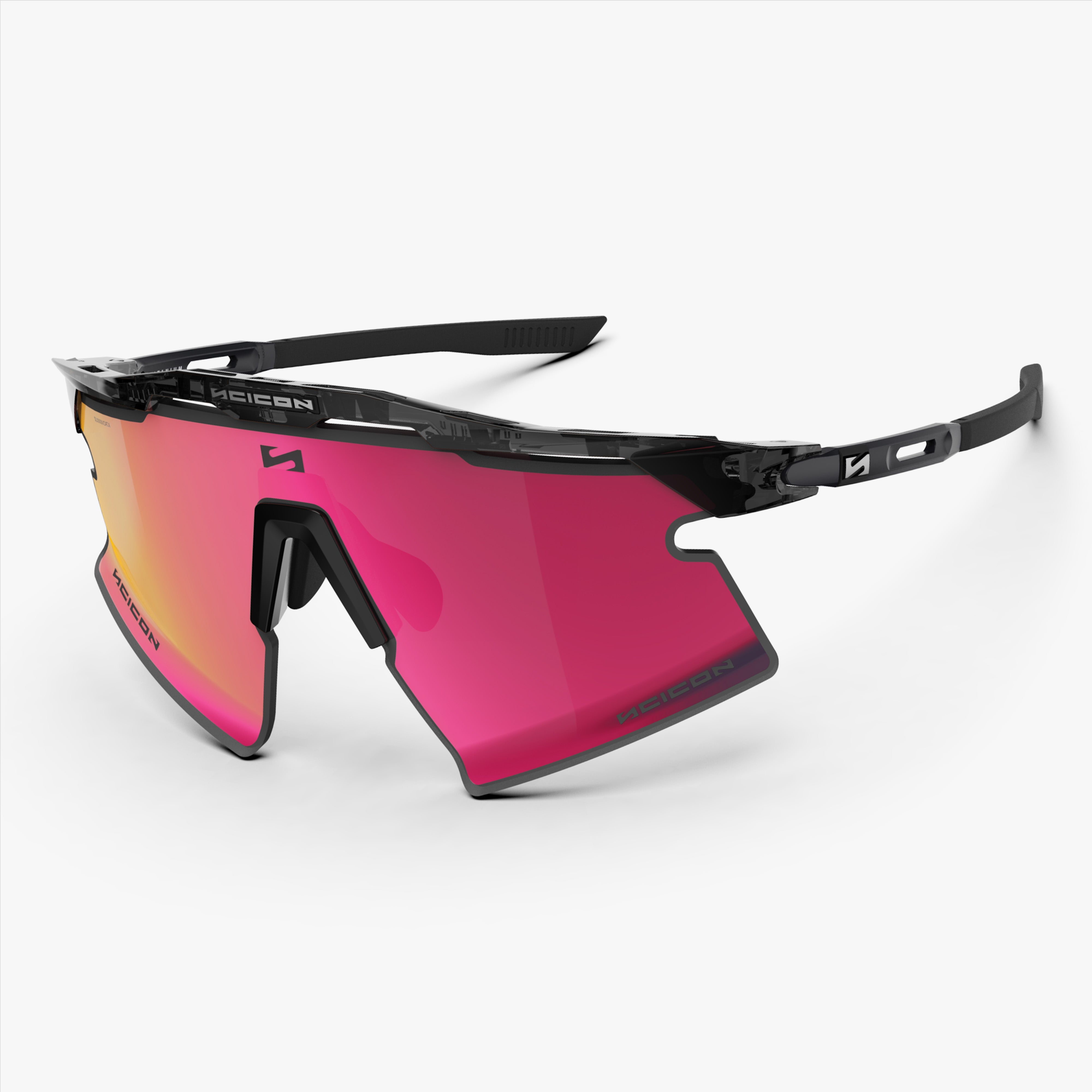 Aeroshade 2.0 Titanium Strake Black Crystal Gloss Multimirror Sunburst hero