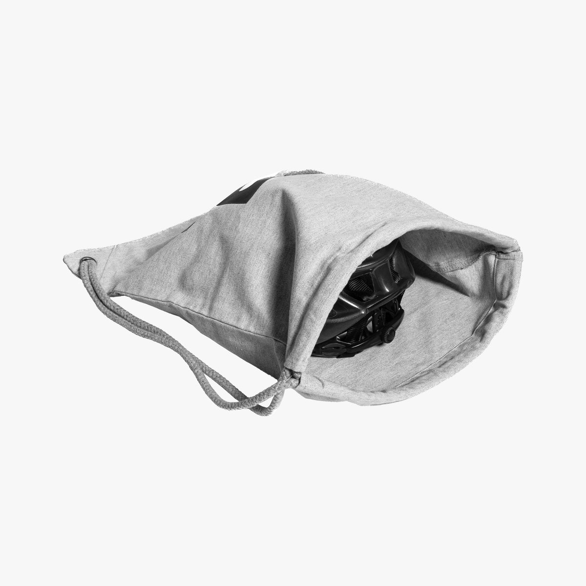 Gym Bag S Logo Grey open