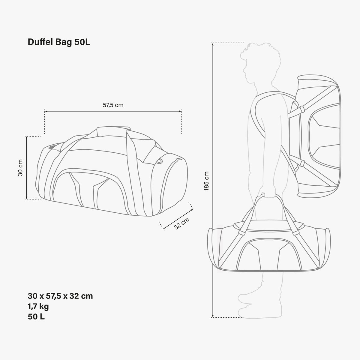 Duffel Bag 50L