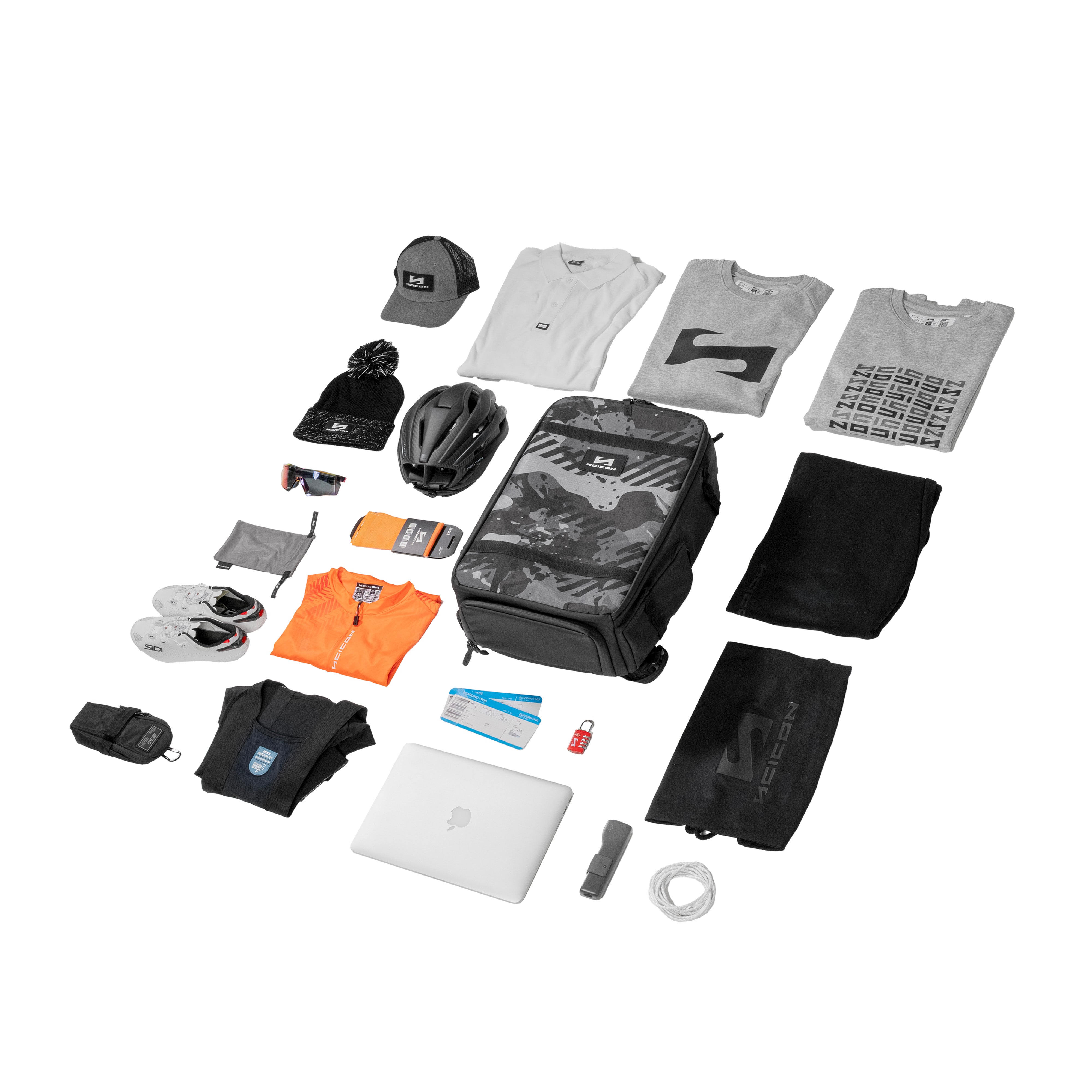 Backpack Rain Pro 35L Camo content