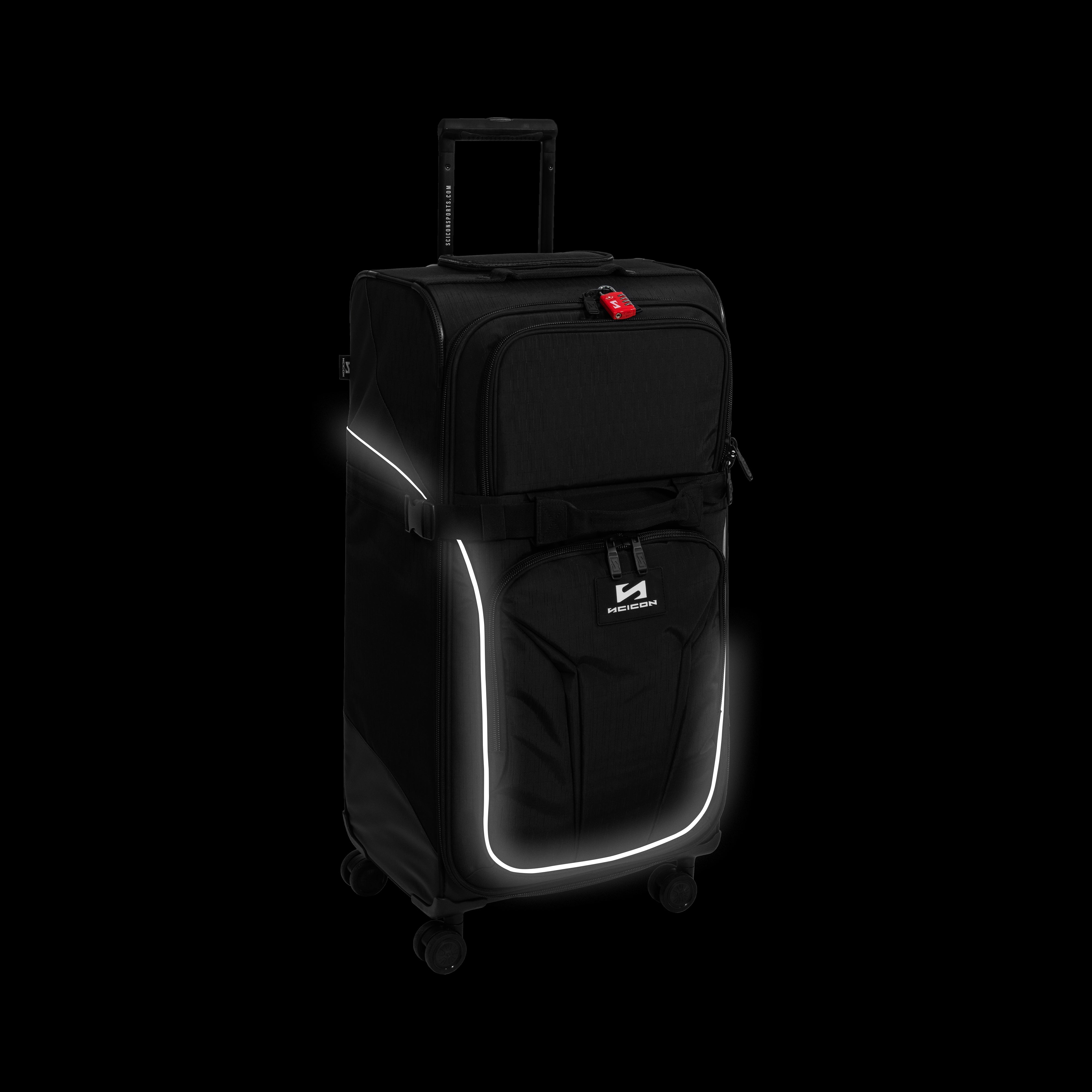 Black Medium Luggage 80L 4WD | Scicon Sports