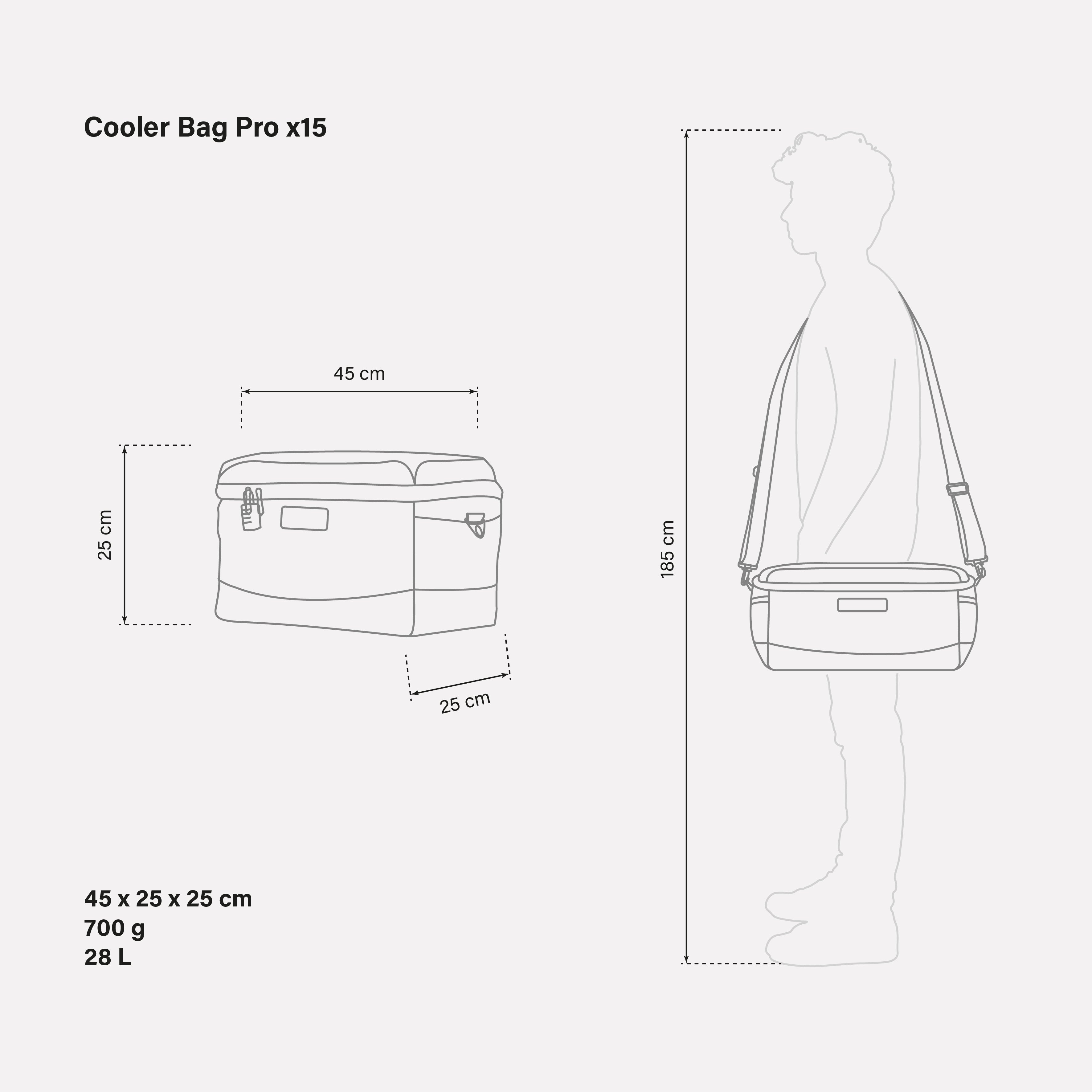 BORSA TERMICA PRO x 15