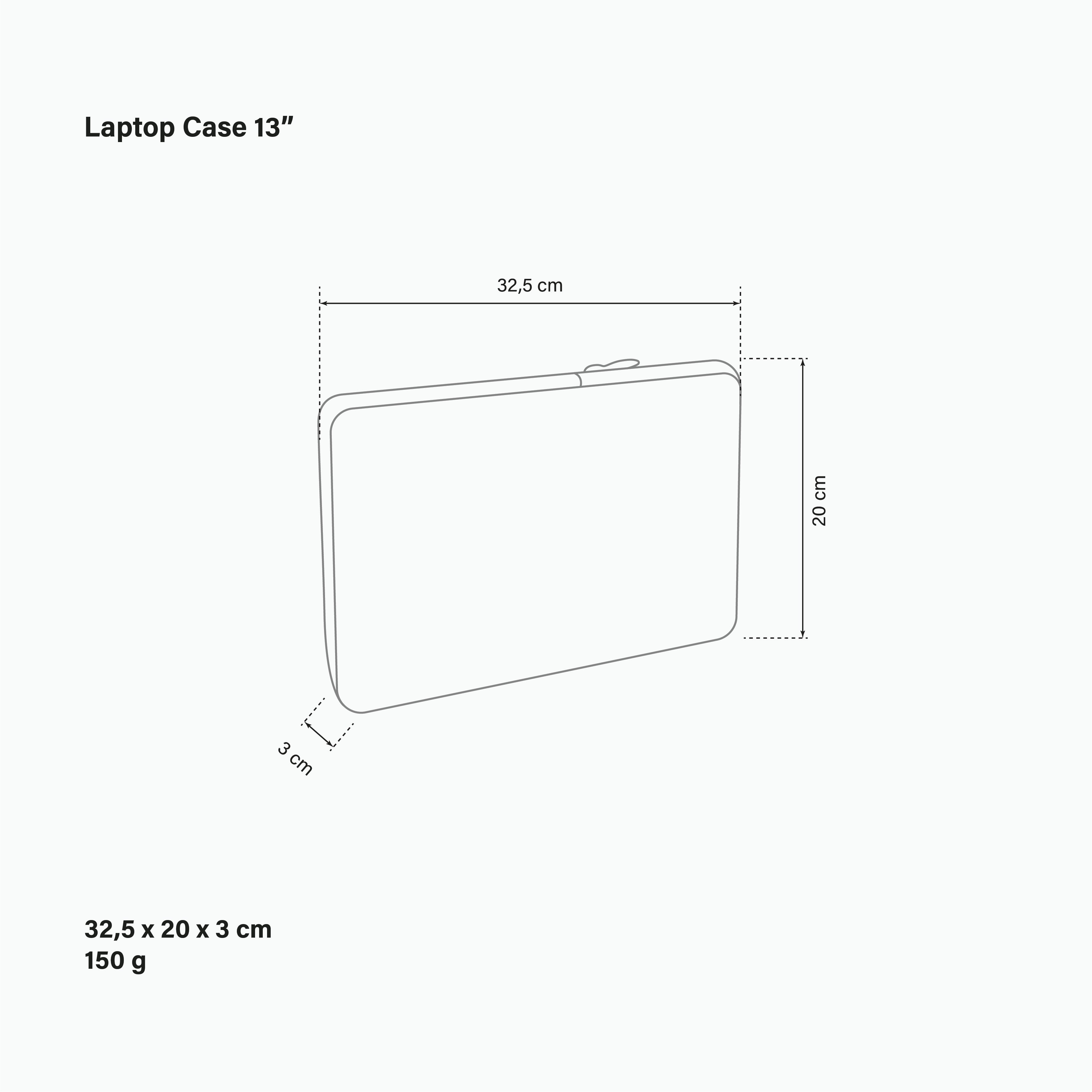 HOUSSE ORDINATEUR PORTABLE 13"