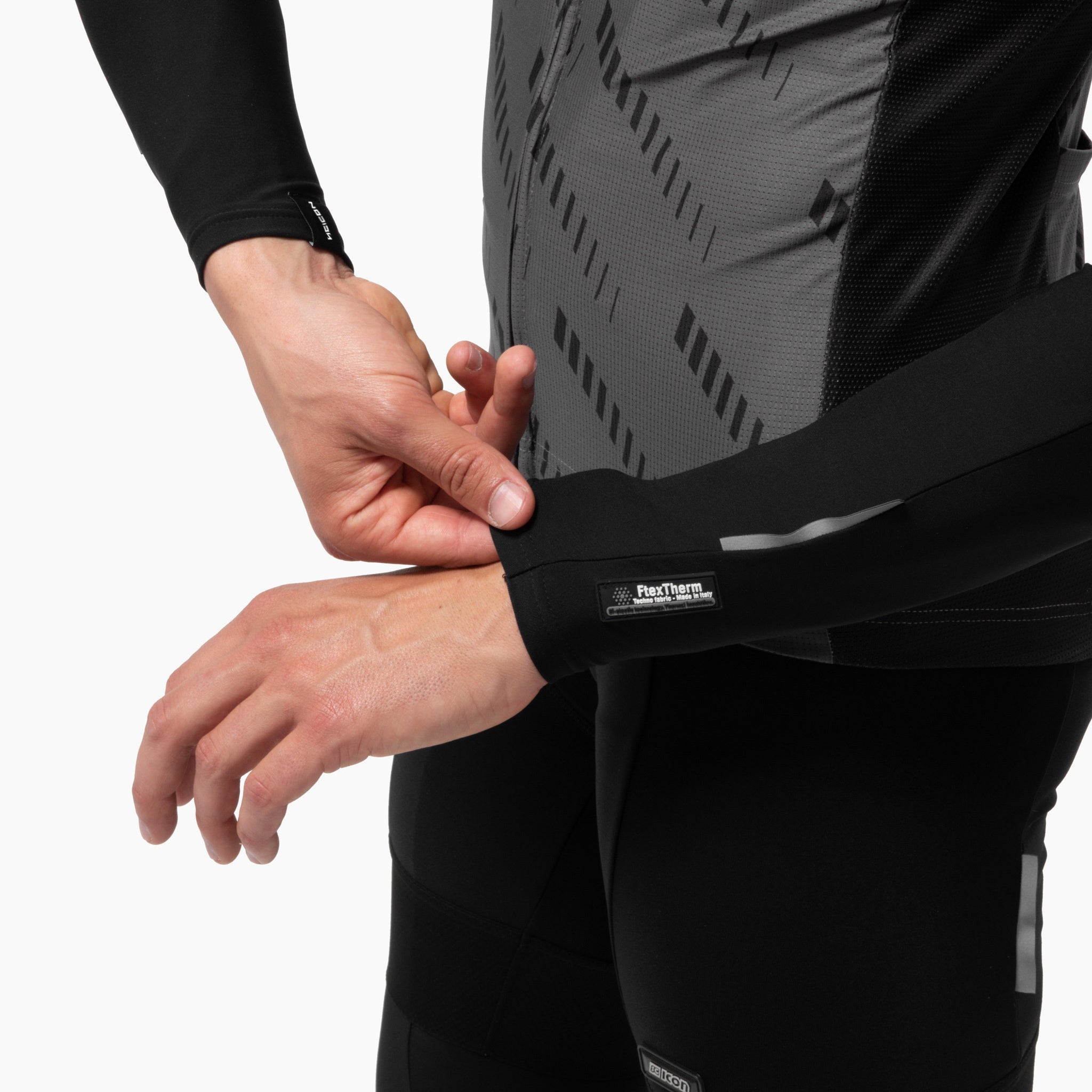 Black Arm Warmers Unisex | Scicon Sports