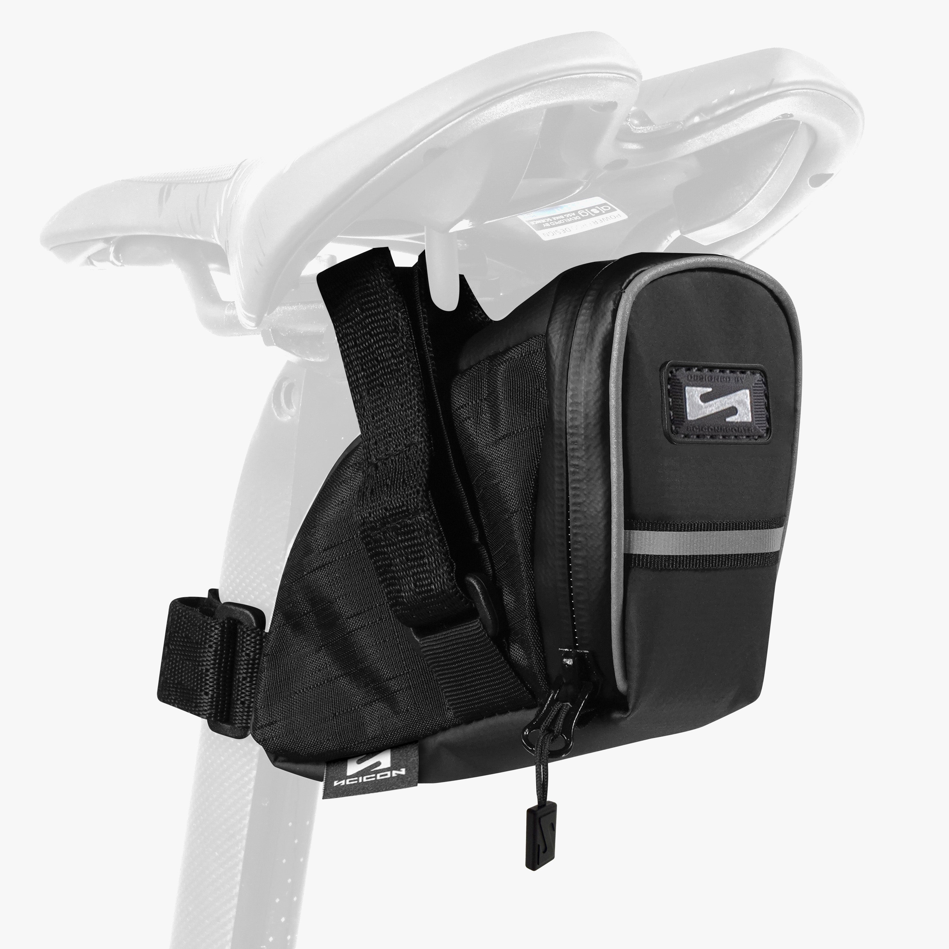 Medium Size Black Saddle Bag | Scicon Sports