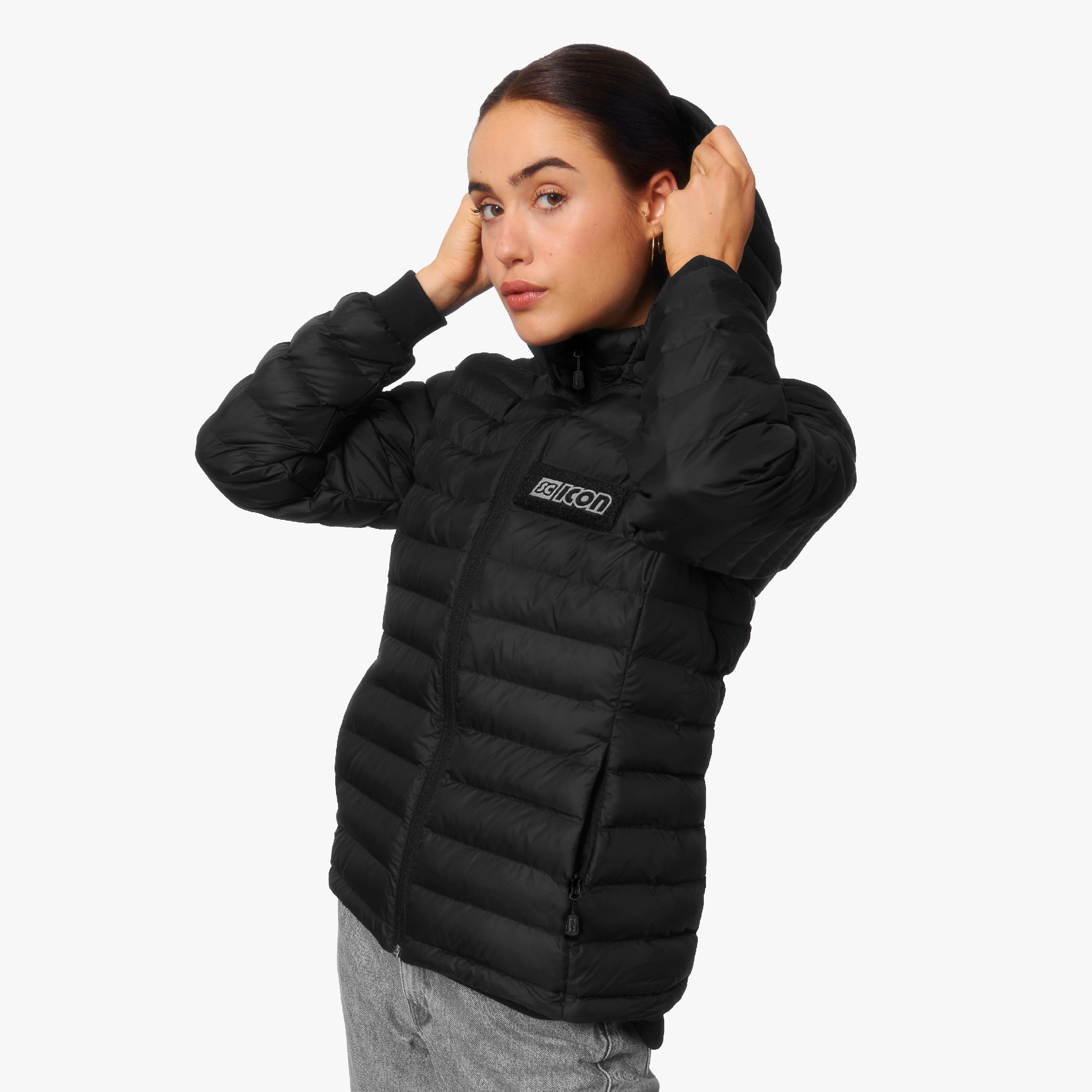 CHAQUETA DE PLUMA PARA MUJER