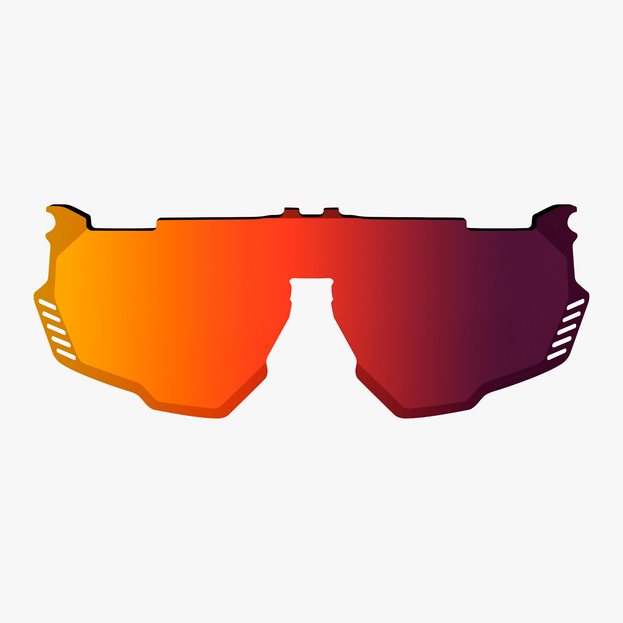 Scicon Aeroshade Kunken lente di ricambio Rosso