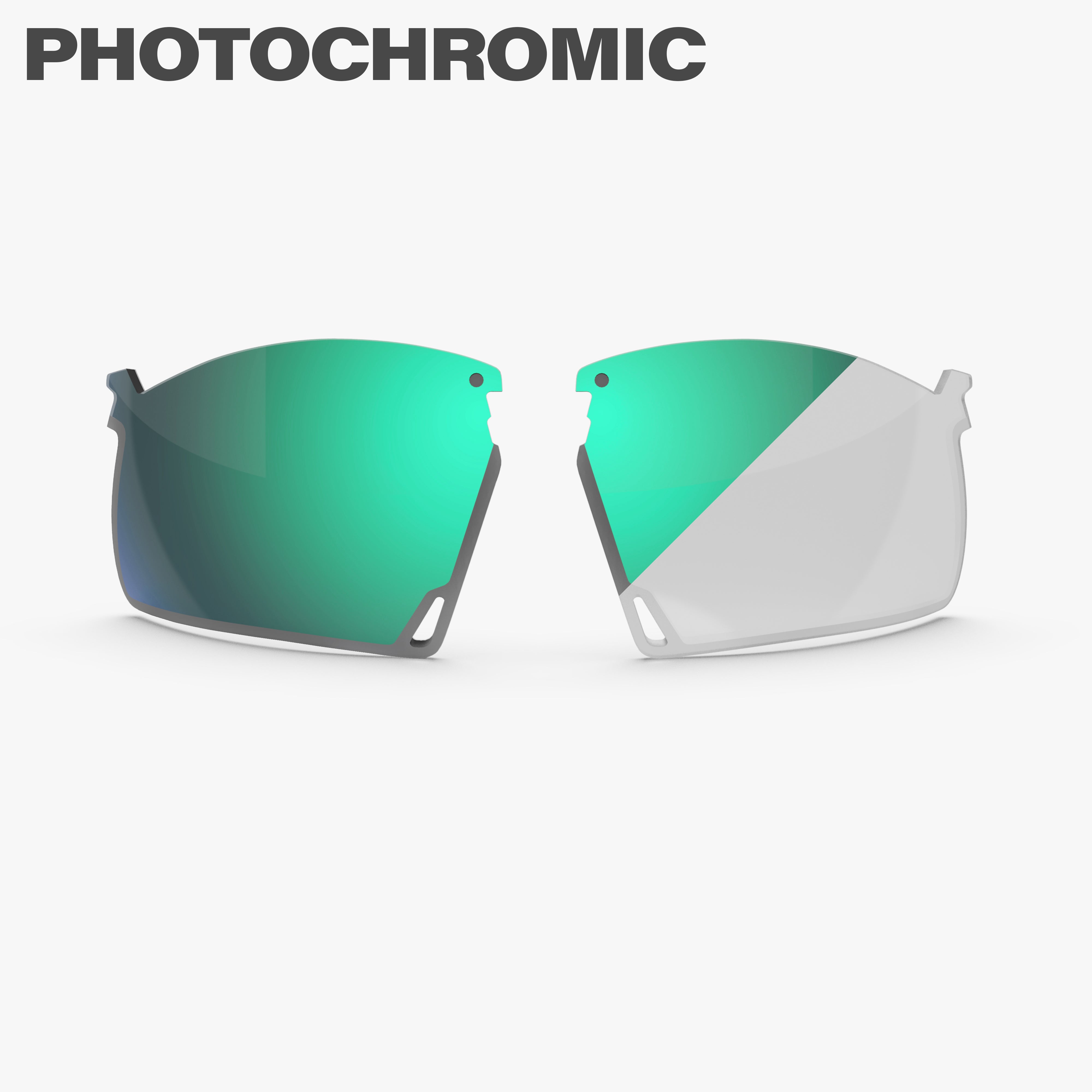 Aerobeam Spare Lenses Clear to Blue Green
