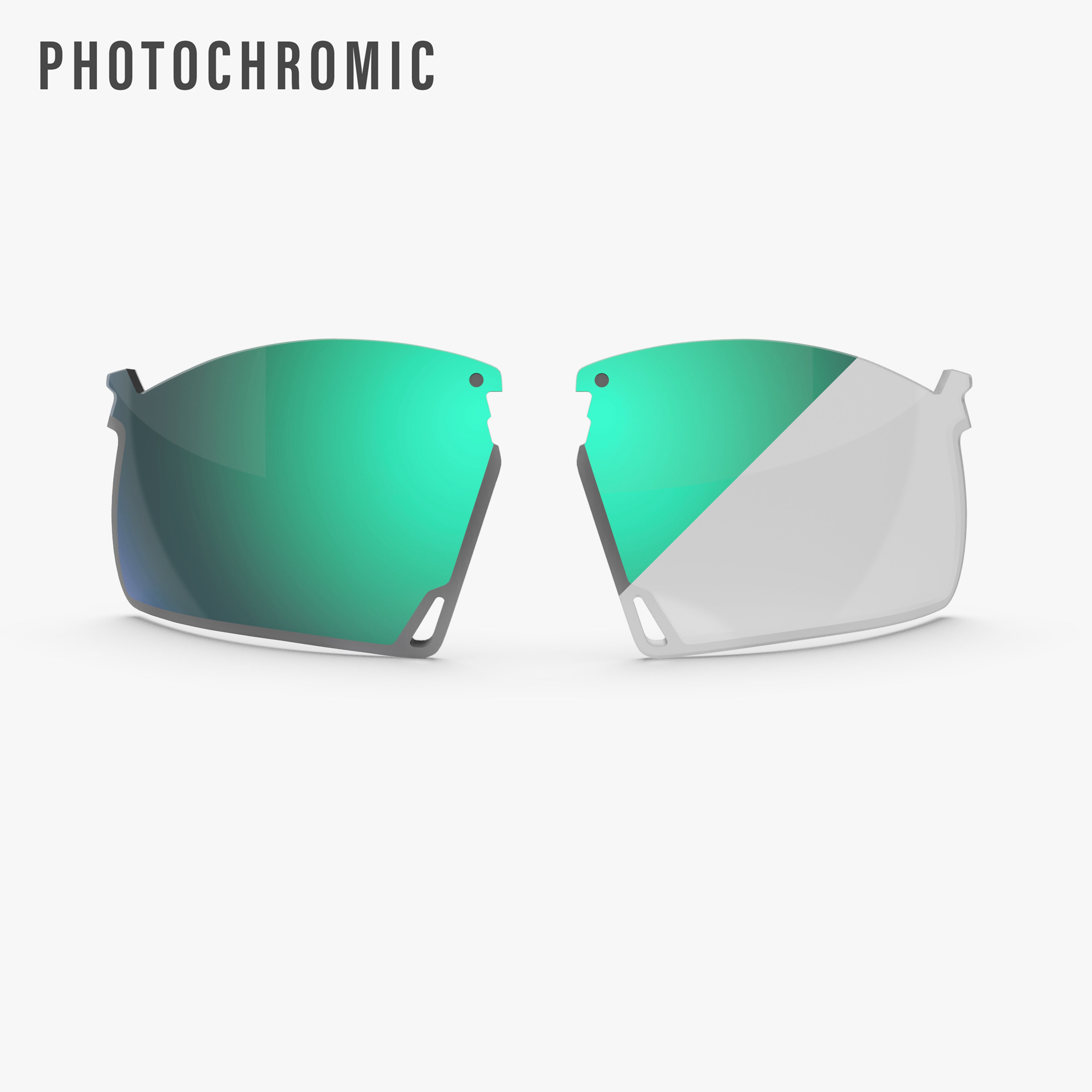 Aerobeam Spare Lenses Clear to Blue Green