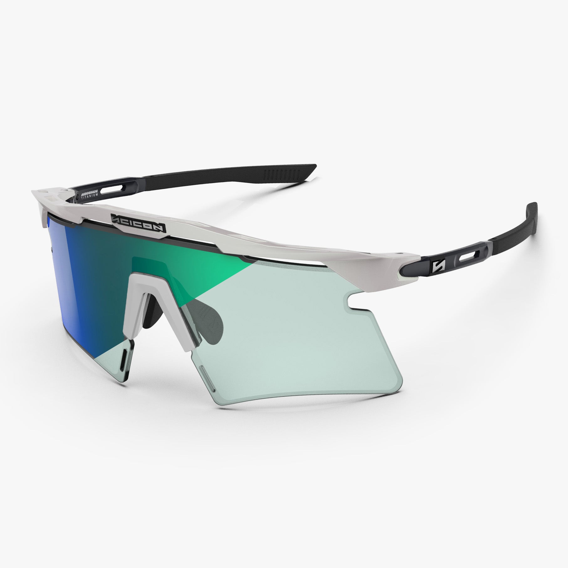 Aeroshade Titanium Spare Lens Photochromic Green Blue