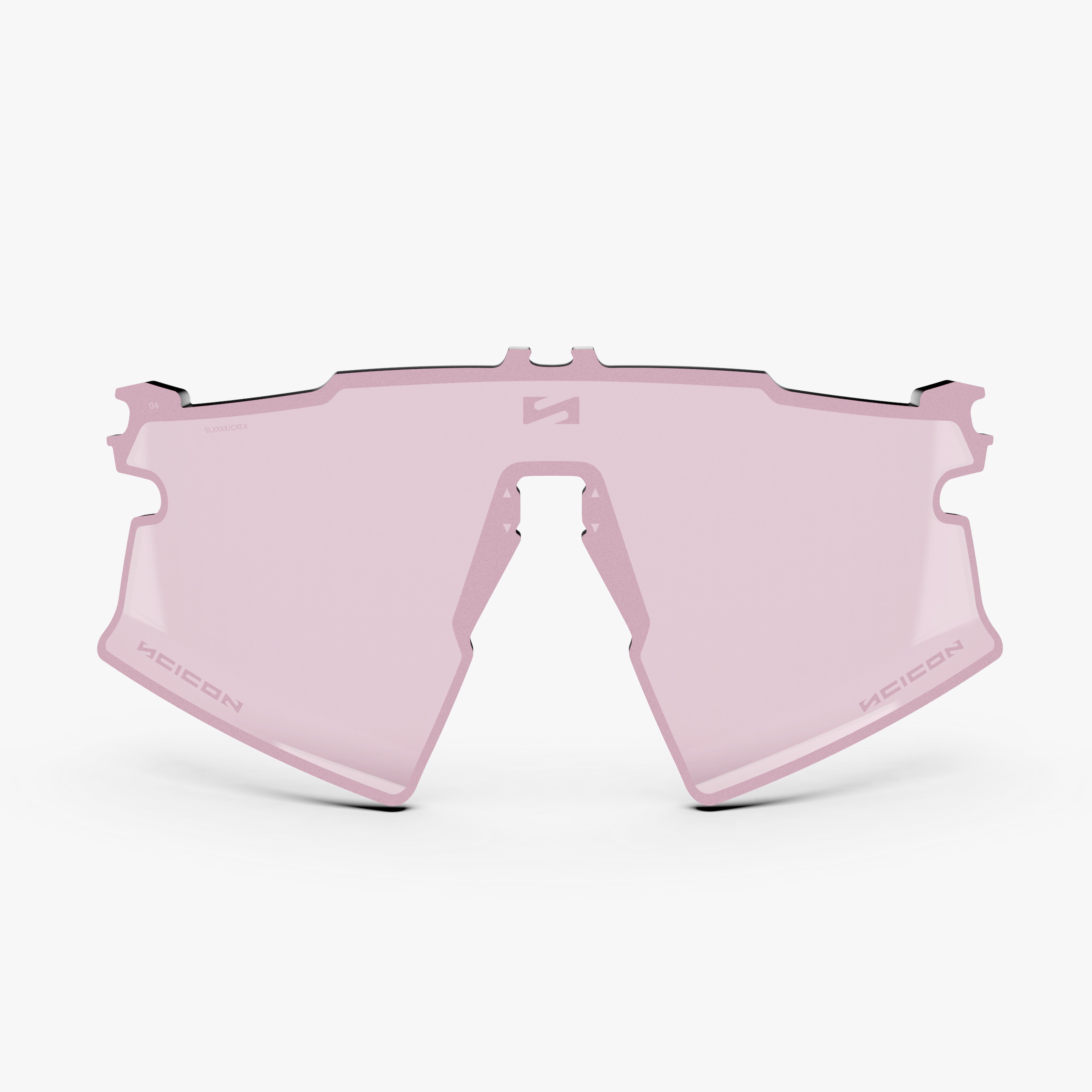 Aeroshade 2.0 Titanium Strake Pink Spare Lens front