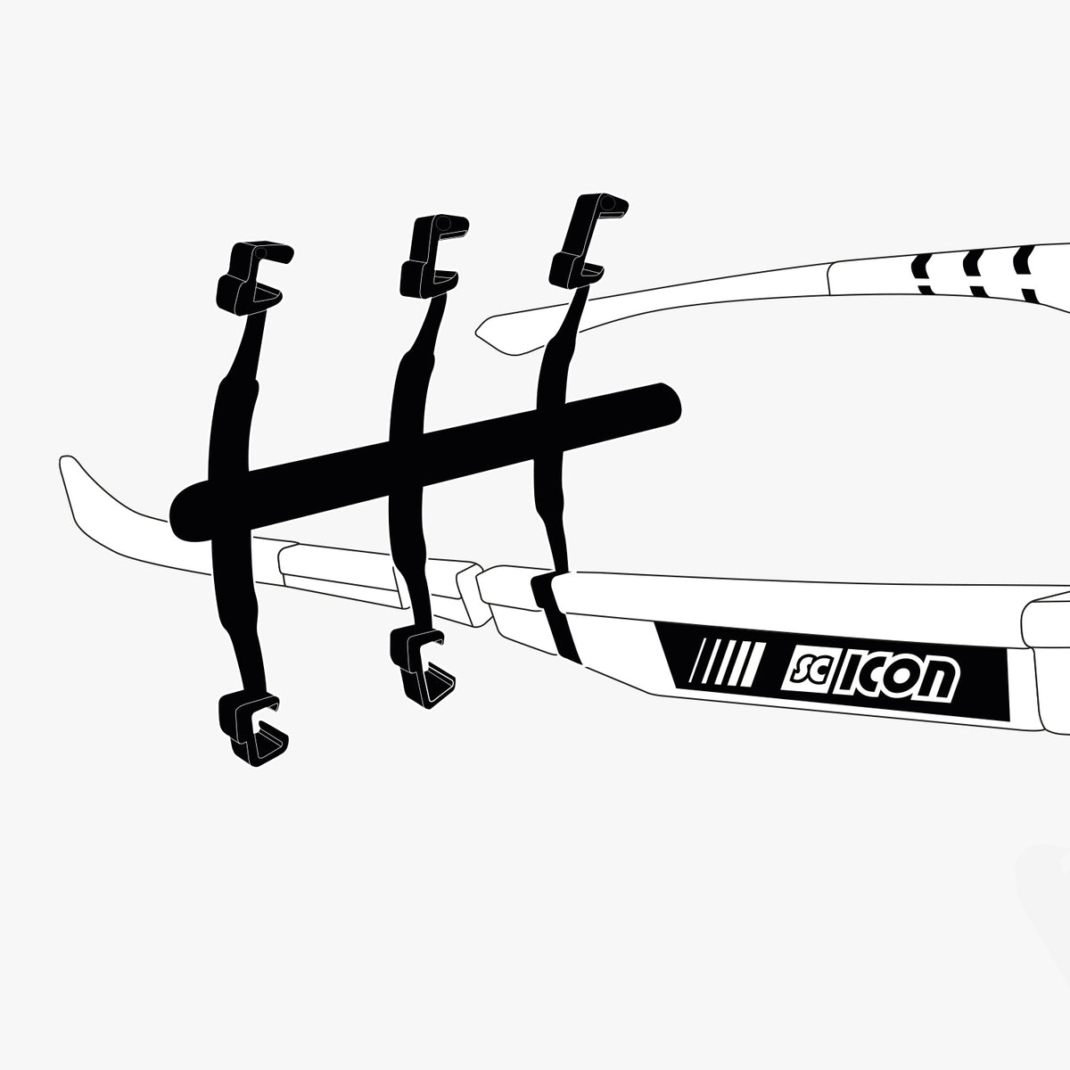 clip switch kit black