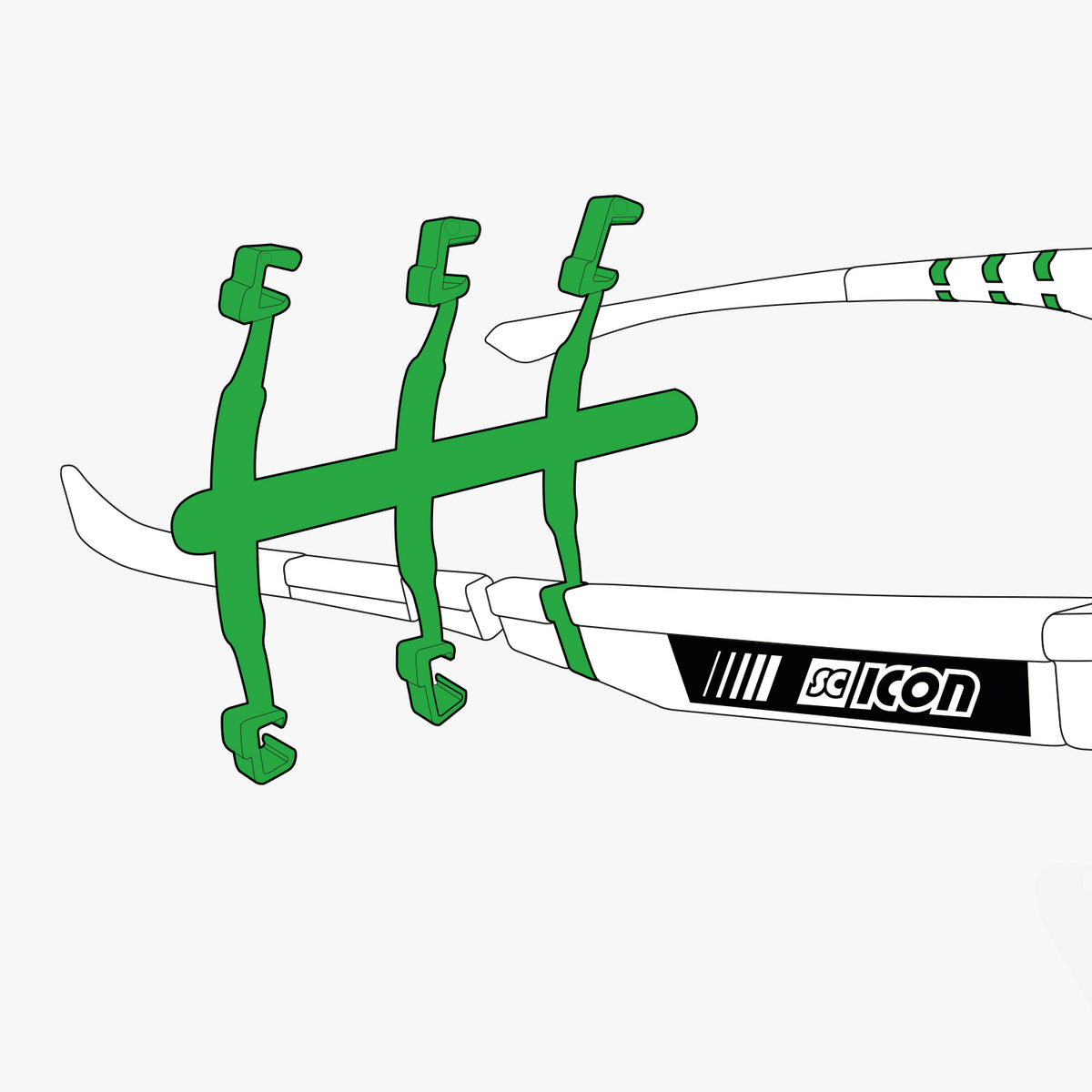 clip switch kit green