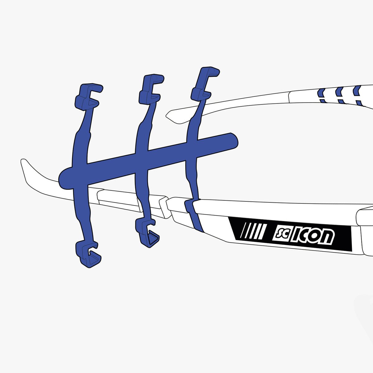 clip switch kit blue