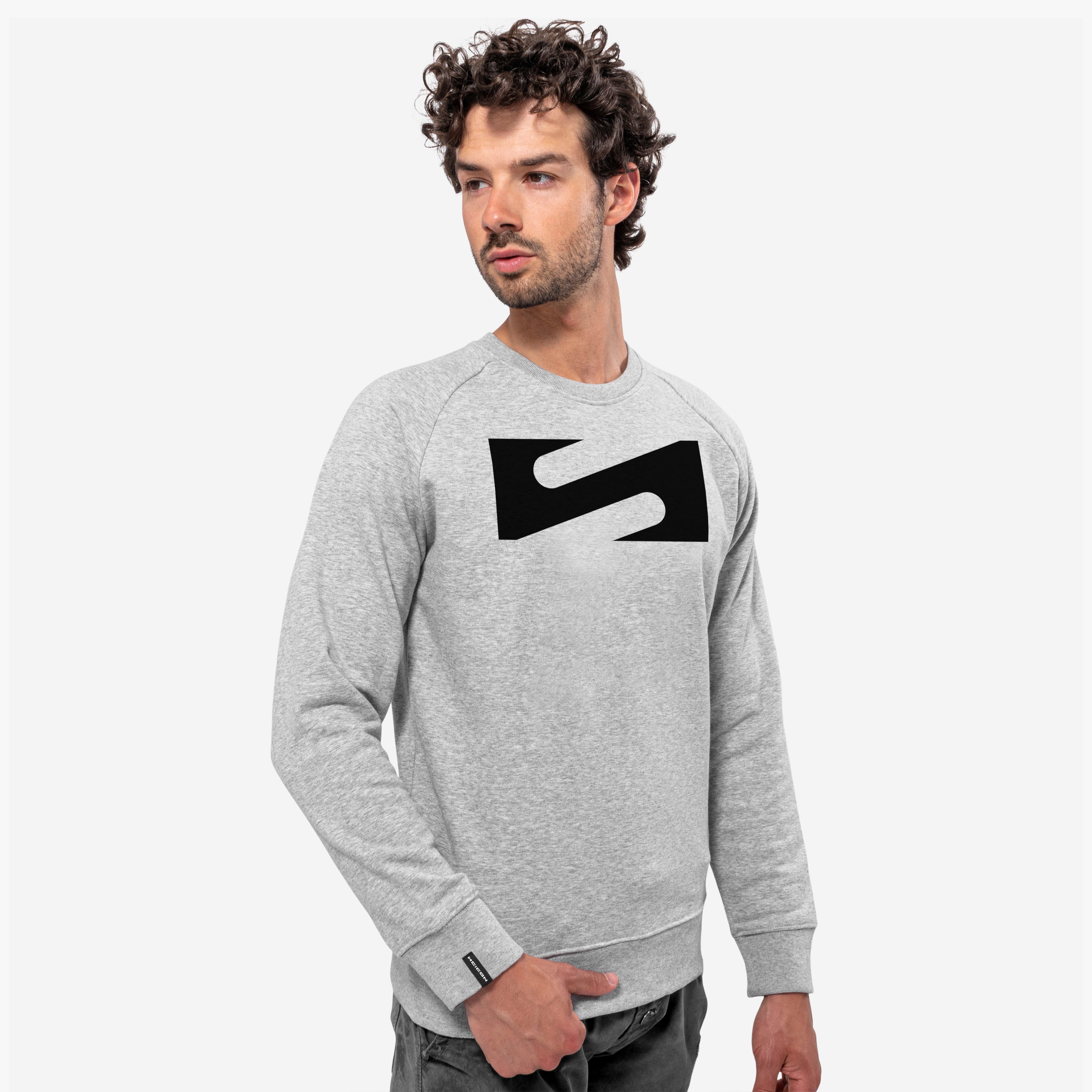 SWEAT-SHIRT À COL RAS DU COU S LOGO