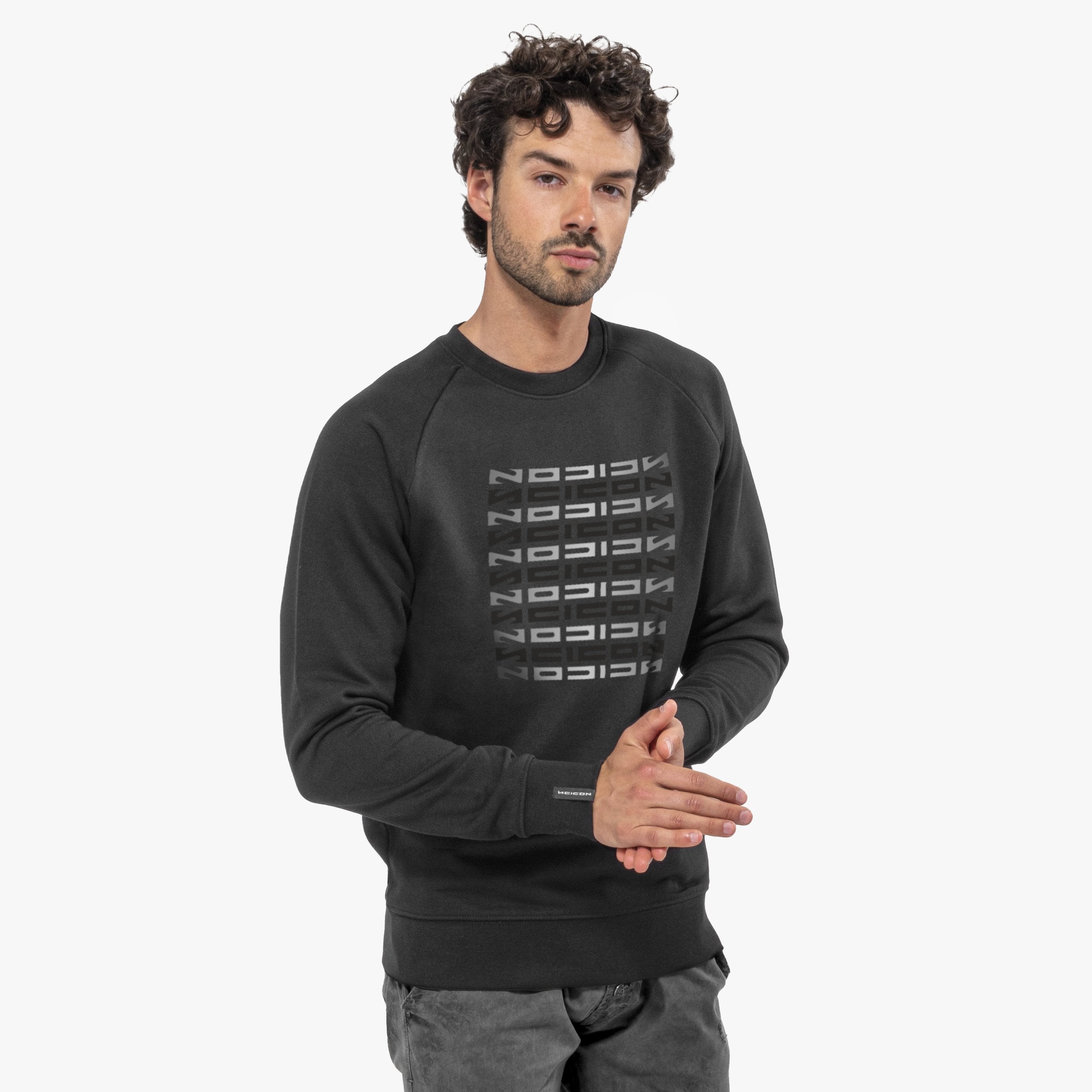 SWEAT-SHIRT À COL RAS DU COU IRON