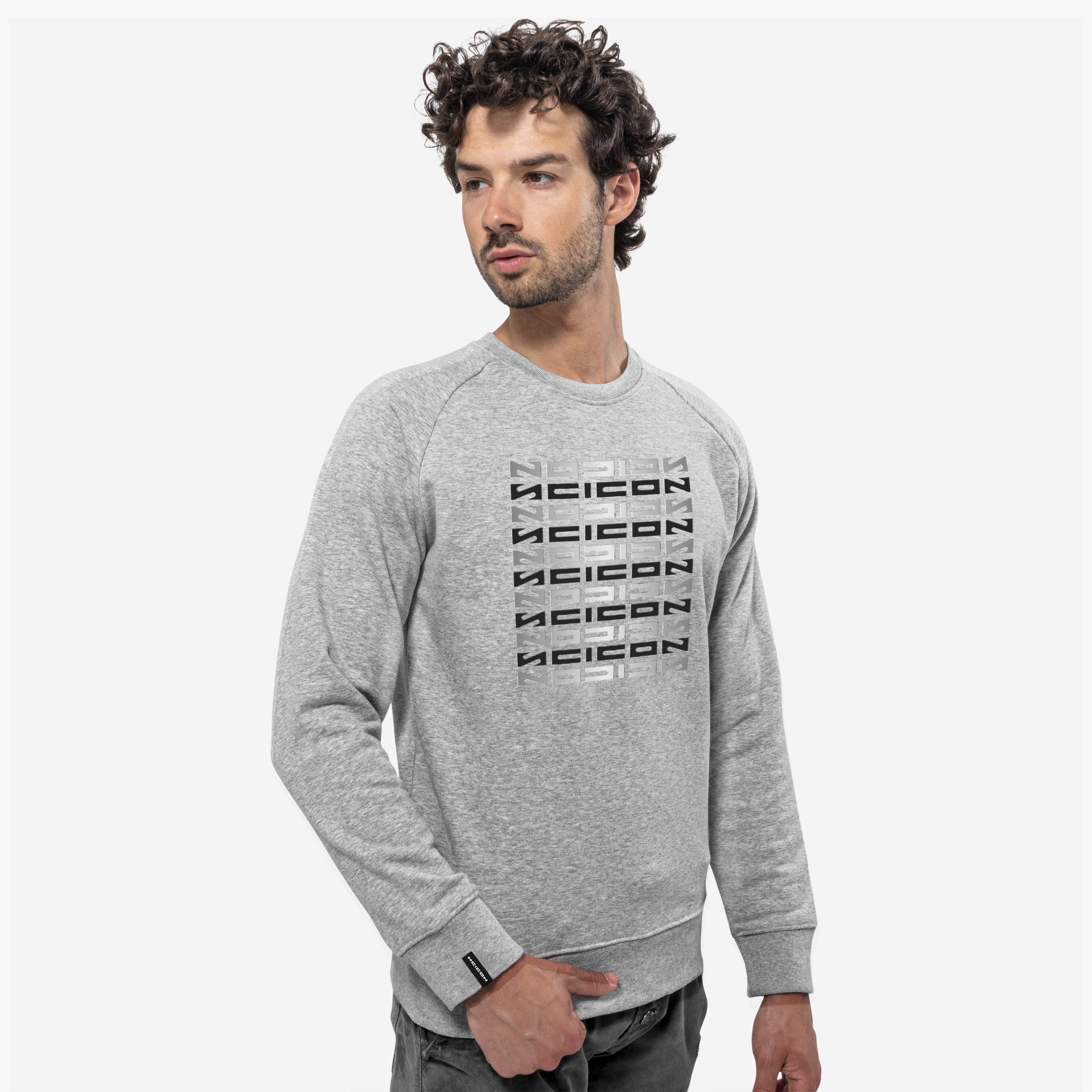 SWEAT-SHIRT À COL RAS DU COU IRON