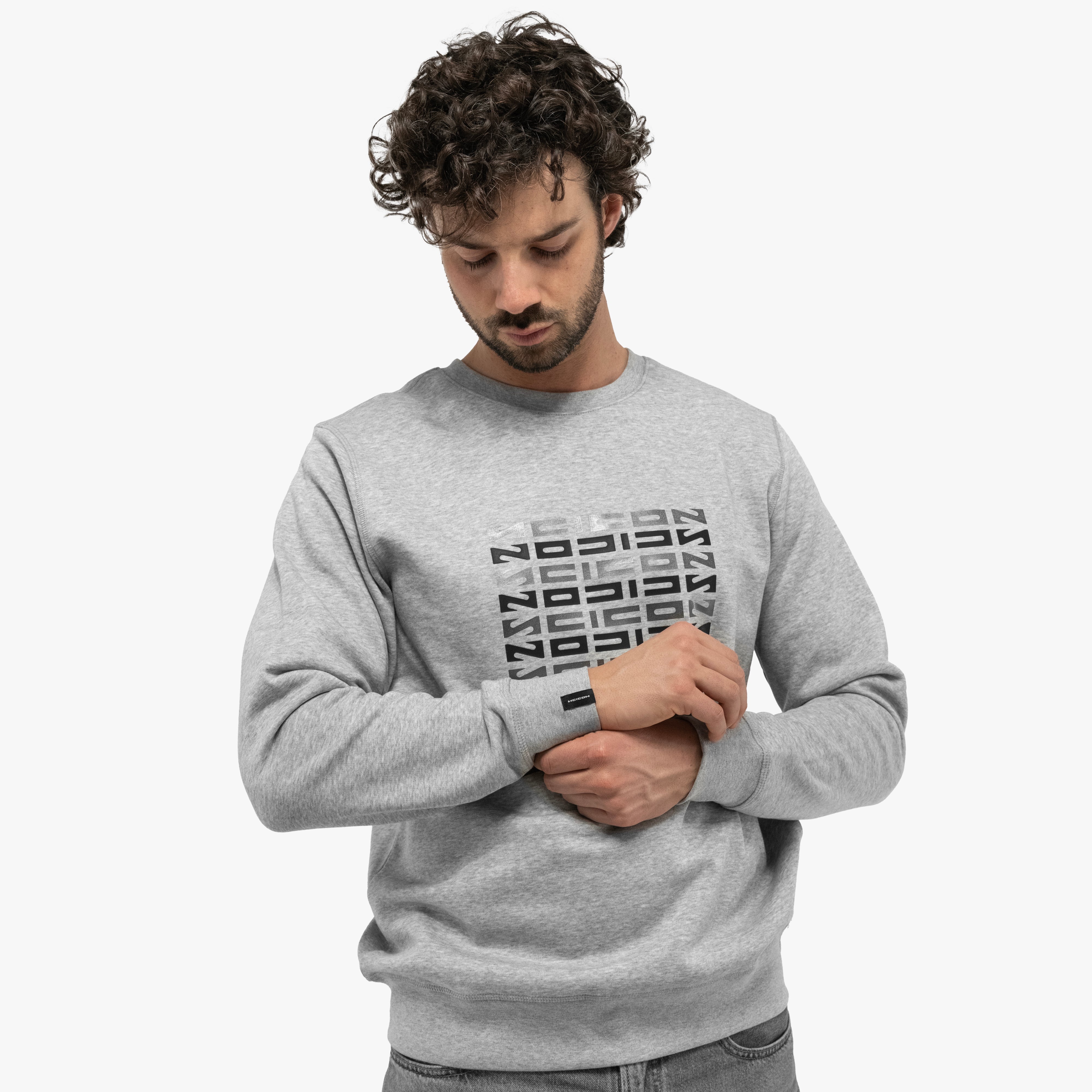 FELPA GIROCOLLO IRON