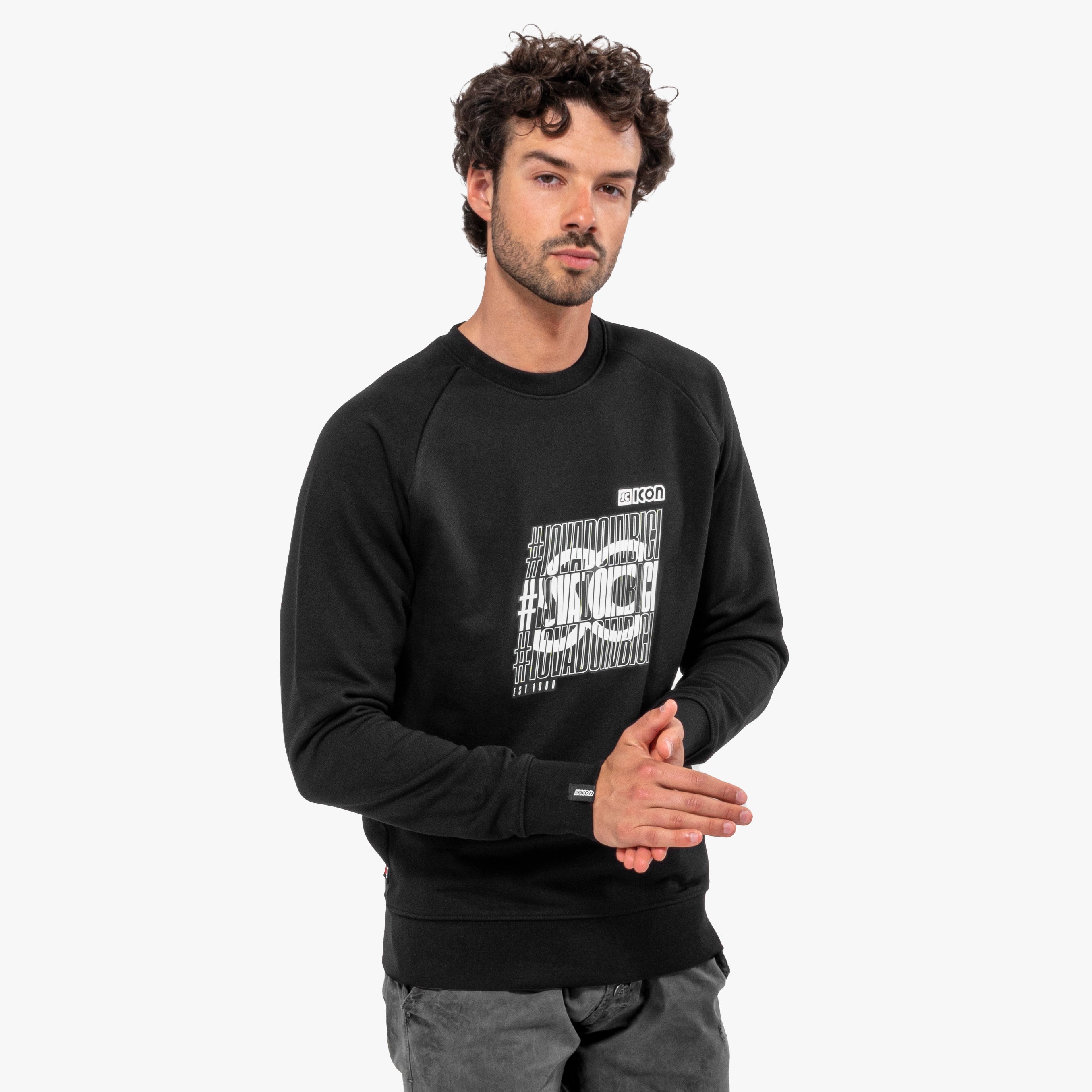 #IOVADOINBICI SWEATSHIRT