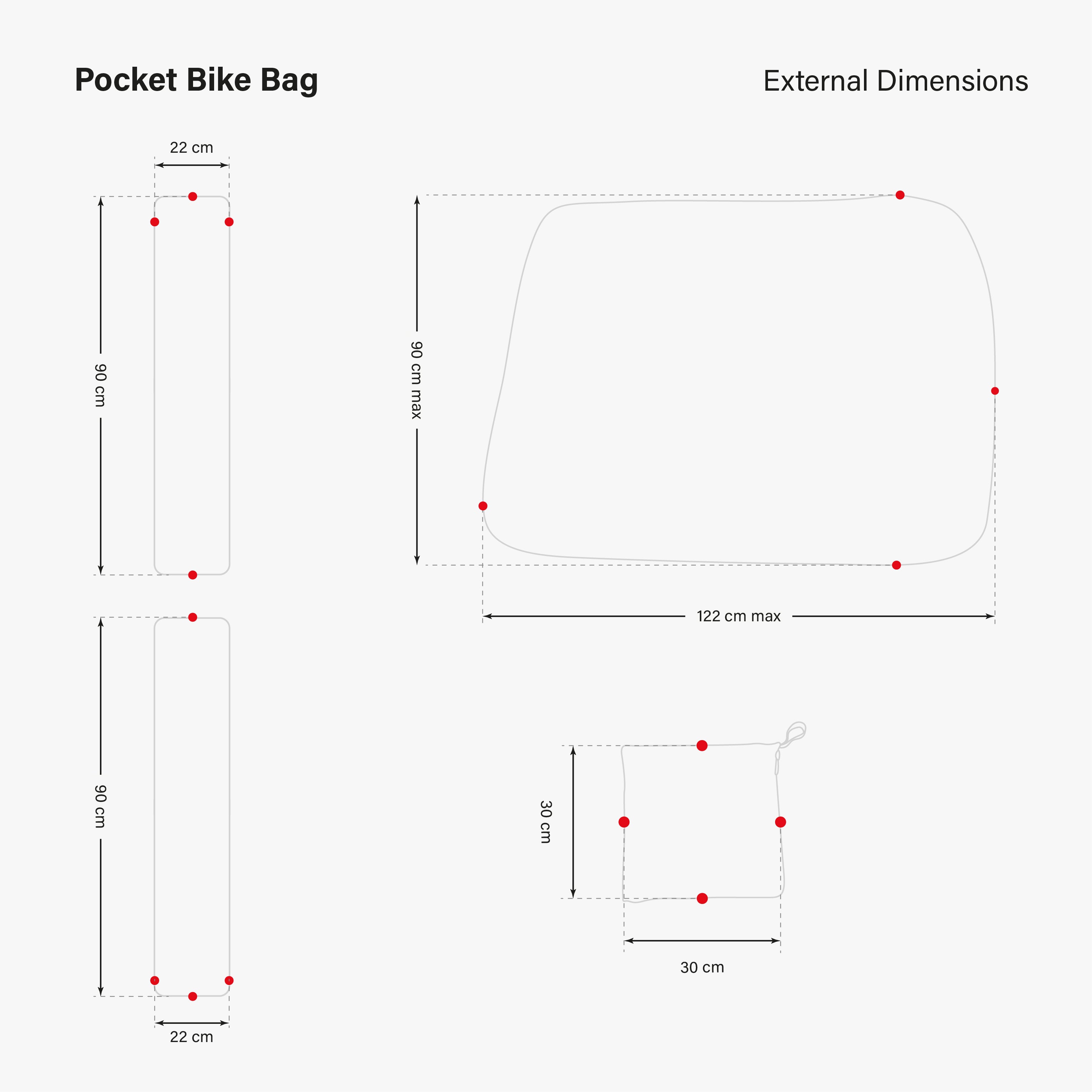 BOLSA PARA LLEVAR BICI POCKET