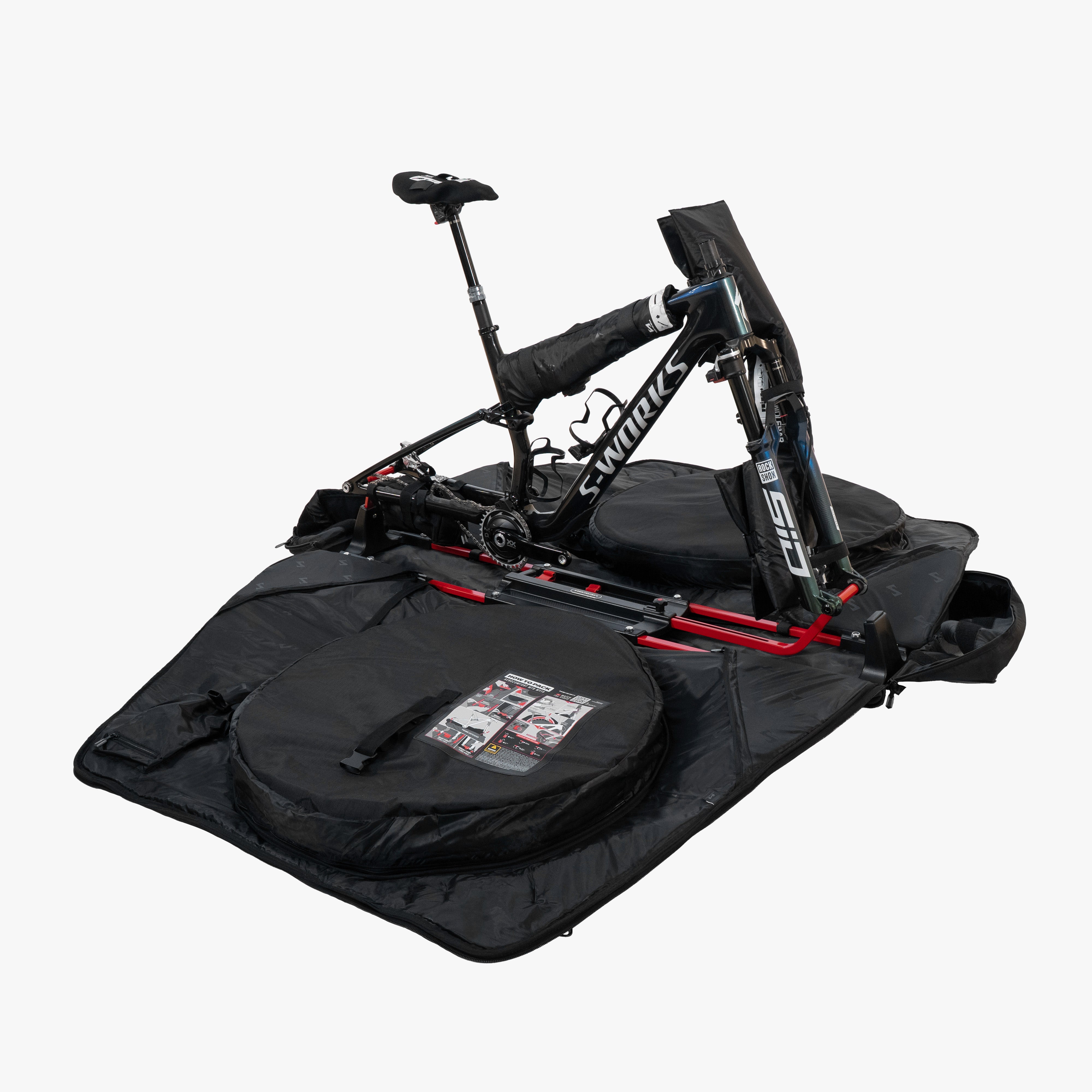 Black Aerocomfort MTB Bike Travel Bag