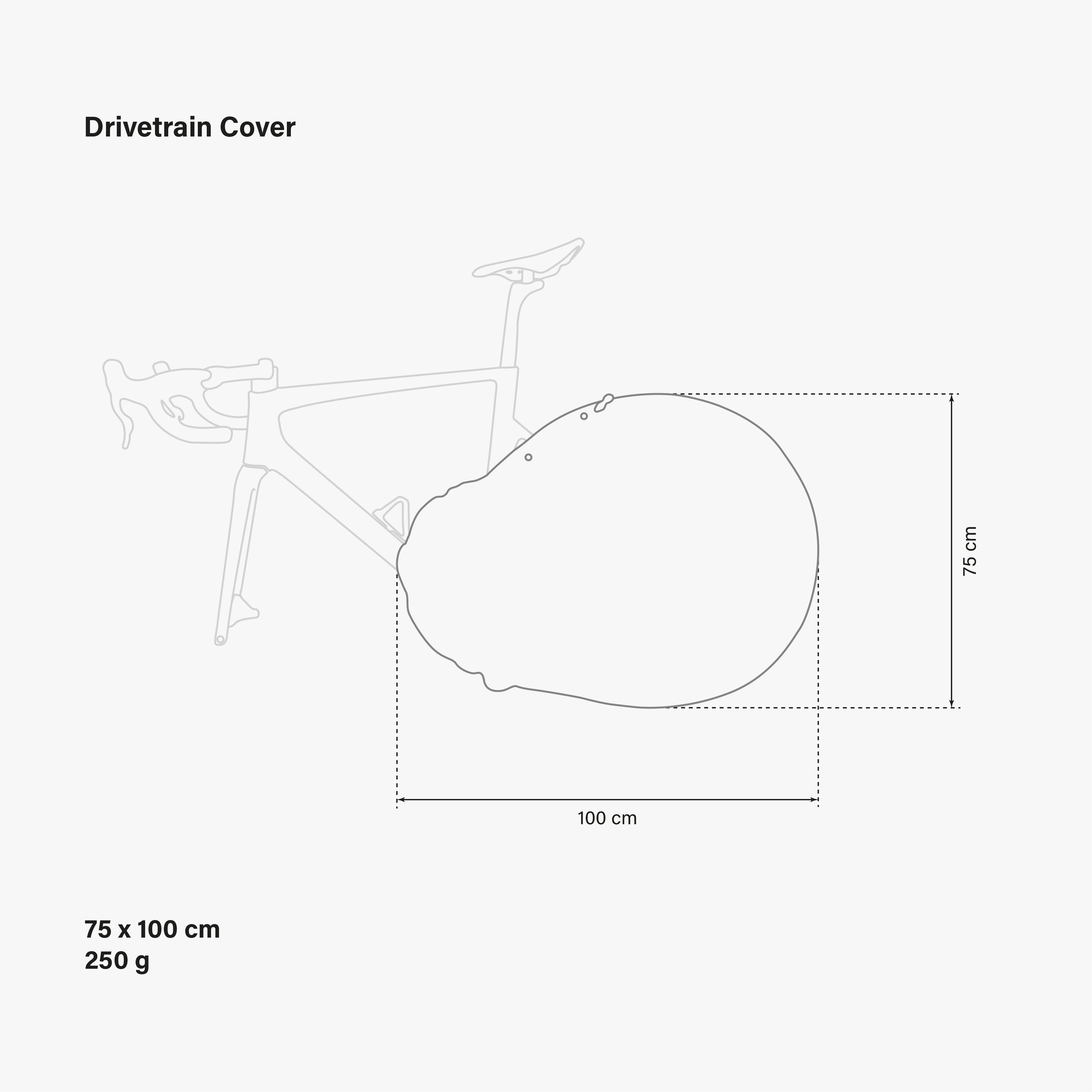 HOUSSE PROTECTION VÉLO ARRIÈRE