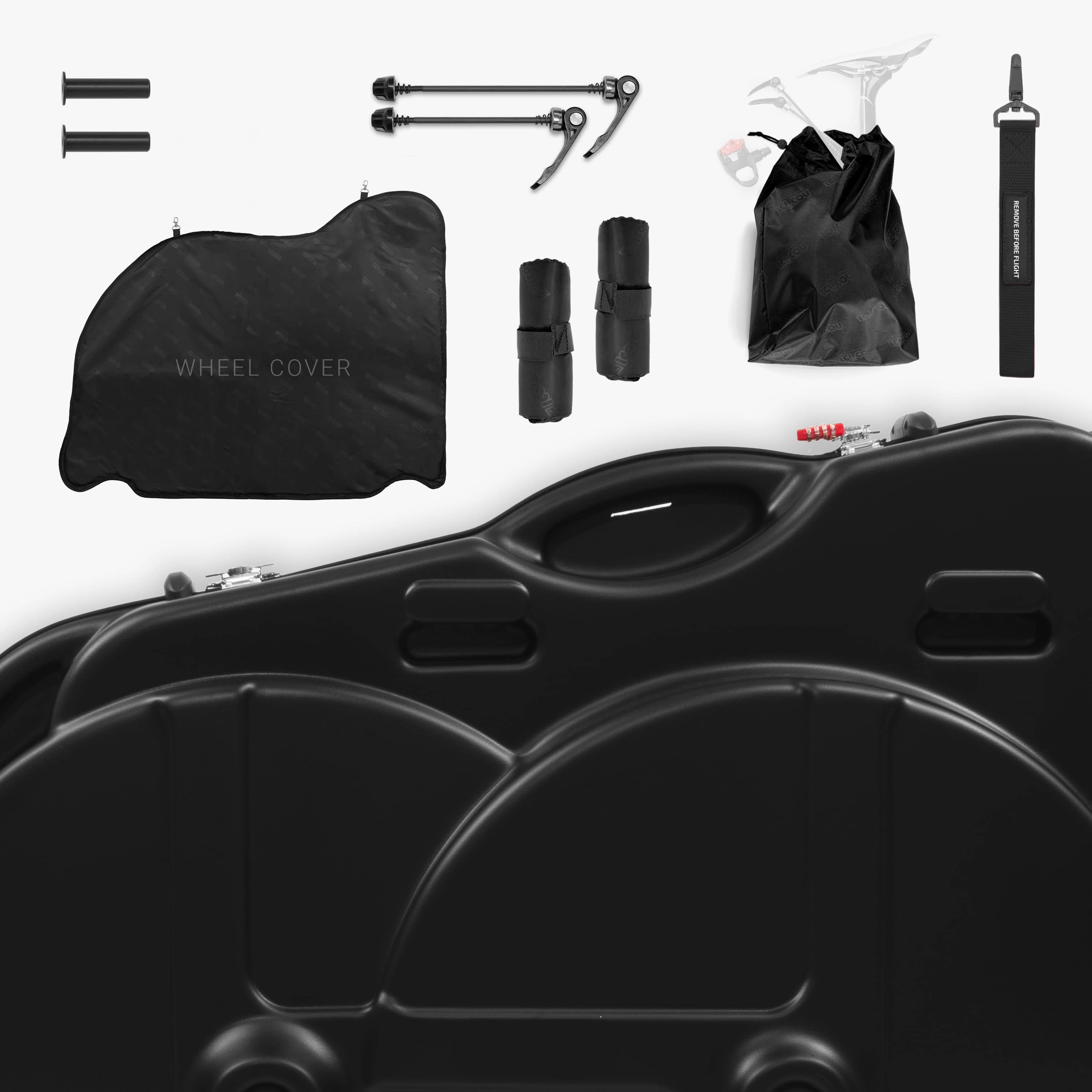 Black Aerotech Evolution Bike Travel Case | Scicon Sports