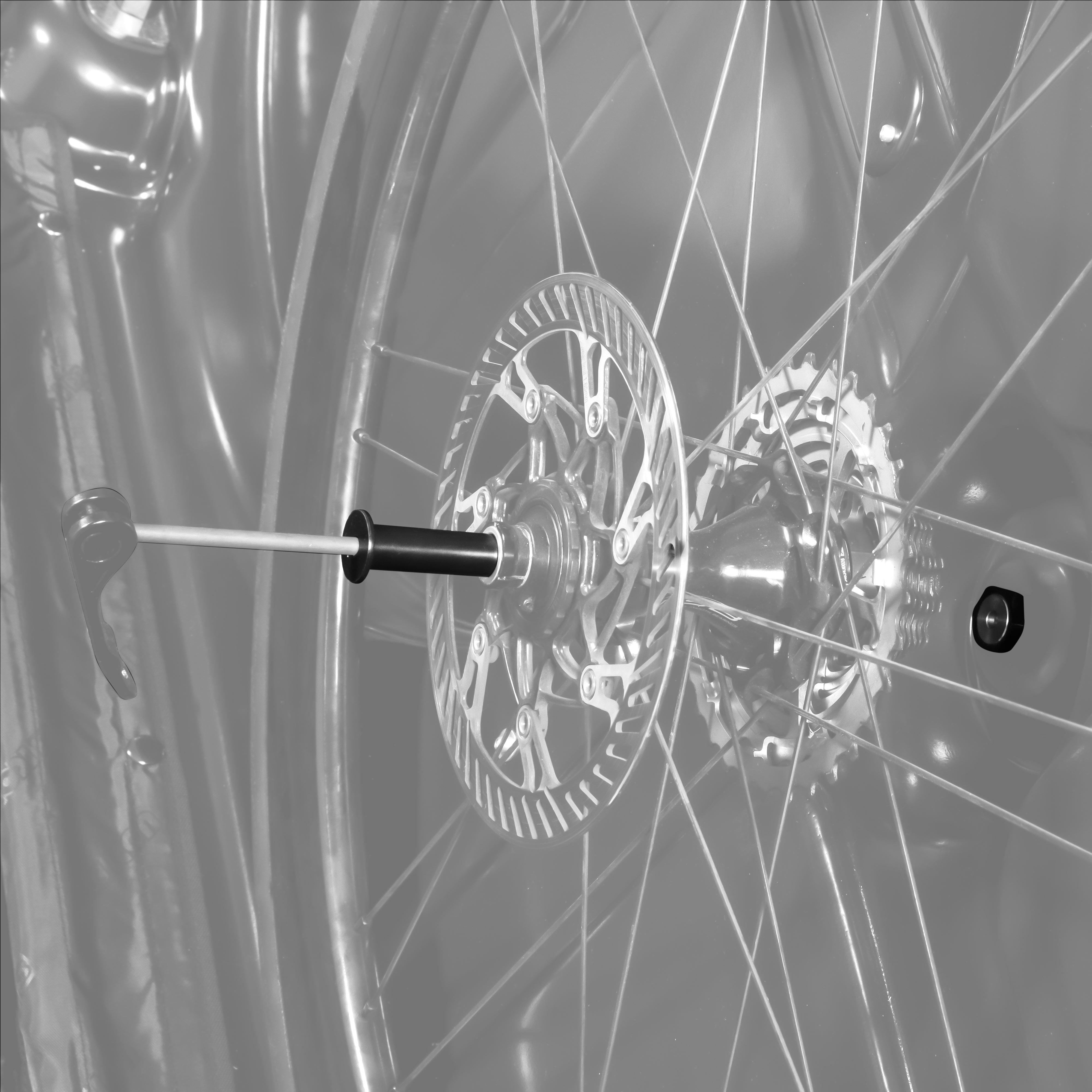 ADAPTERKIT FÜR STECKACHSE AUF SCHNELLSPANNER FÜR AEROTECH