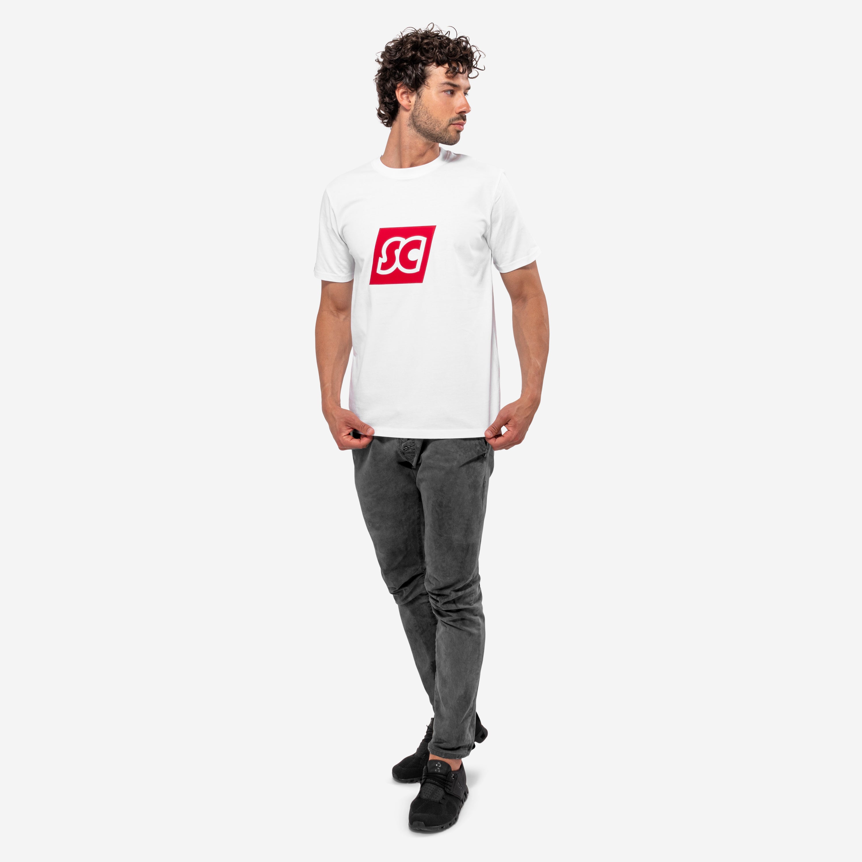 SC MONOGRAMM LOGO T-SHIRT