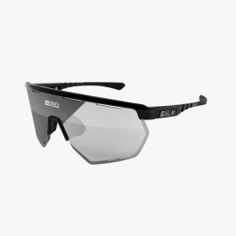 Scicon Sports | Aerowing Cycling Sport Performance Sunglasses - Black Gloss / Photocromic Silver - EY26010201