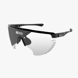 Scicon Sports | Aerowing Lamon Sport Performance Sunglasses - Black Gloss / Photocromic Silver - EY30010200