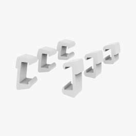 KIT CLIP SWITCH PER ASTE - BIANCO